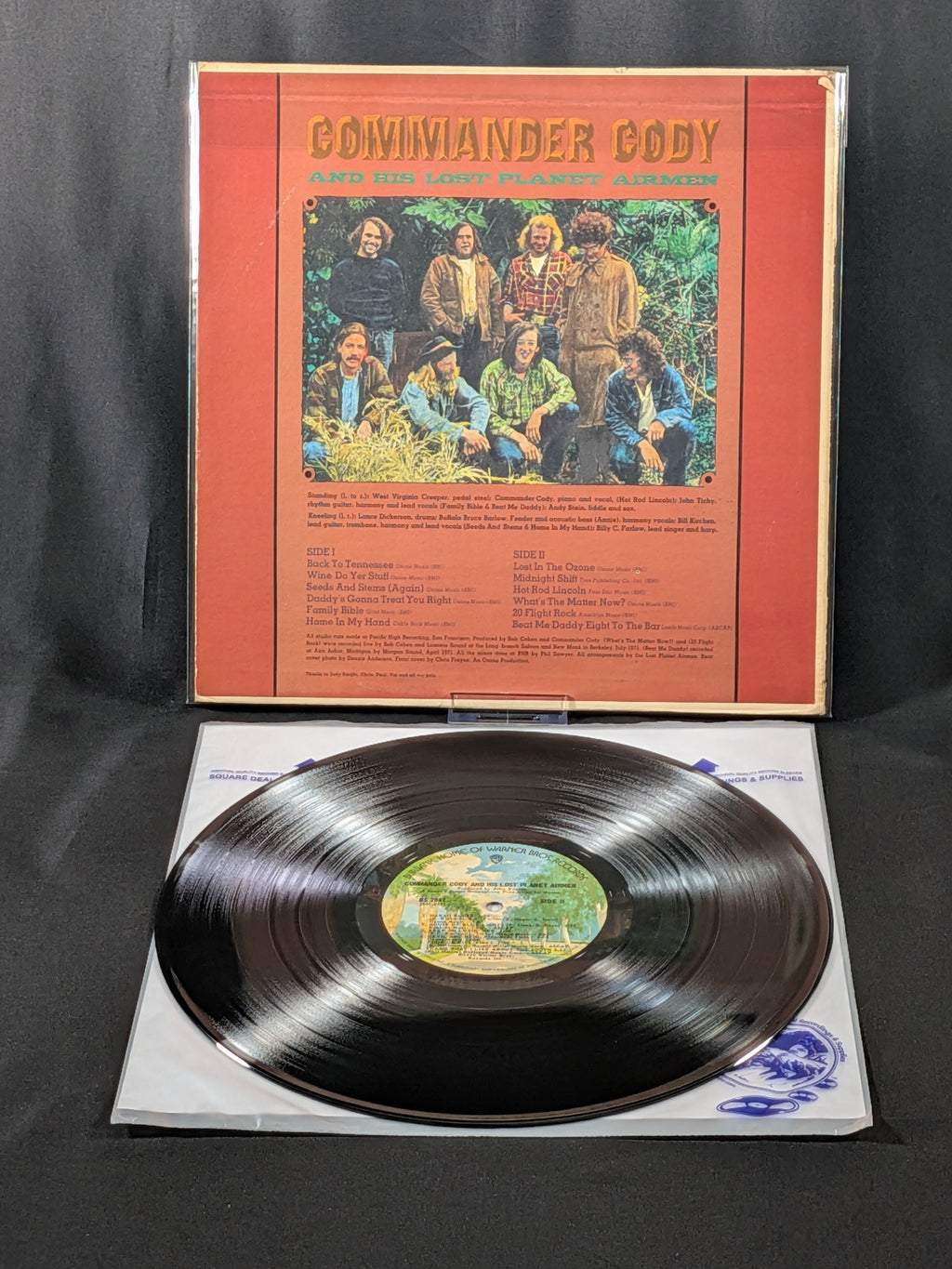 Commander Cody & His Lost Planet Airmen — Three-LP Curated Vinyl Set