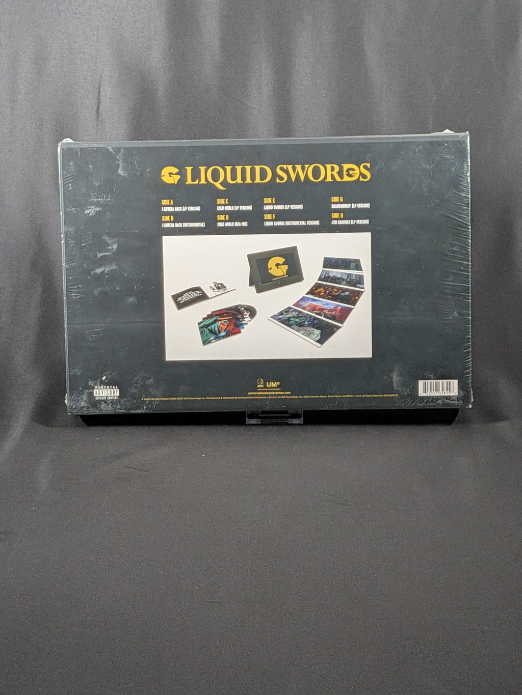 GZA – Liquid Swords: The Singles Collection | 2017 US 4×7" Vinyl Box Set | Factory Sealed