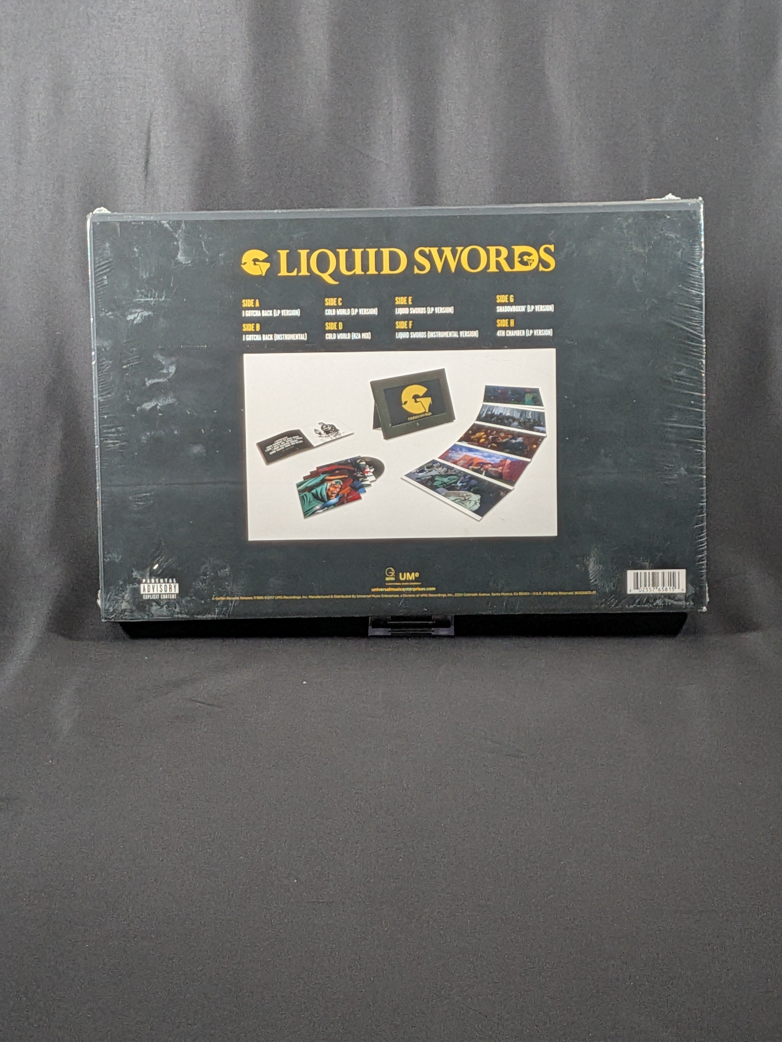 GZA – Liquid Swords: The Singles Collection | 2017 US 4×7" Vinyl Box Set | Factory Sealed