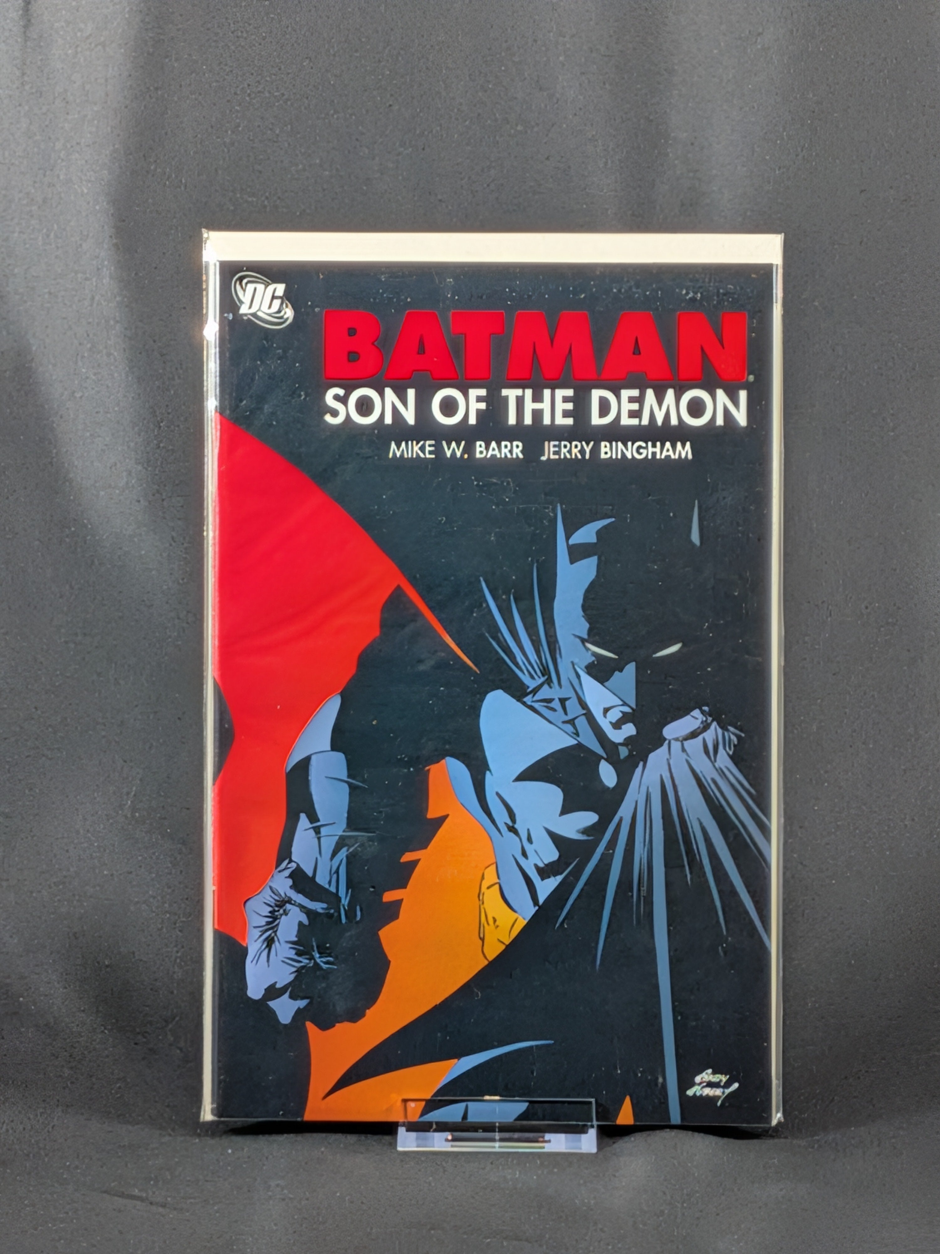 Batman: Son of the Demon collected edition by Mike W. Barr and Jerry Bingham — front cover