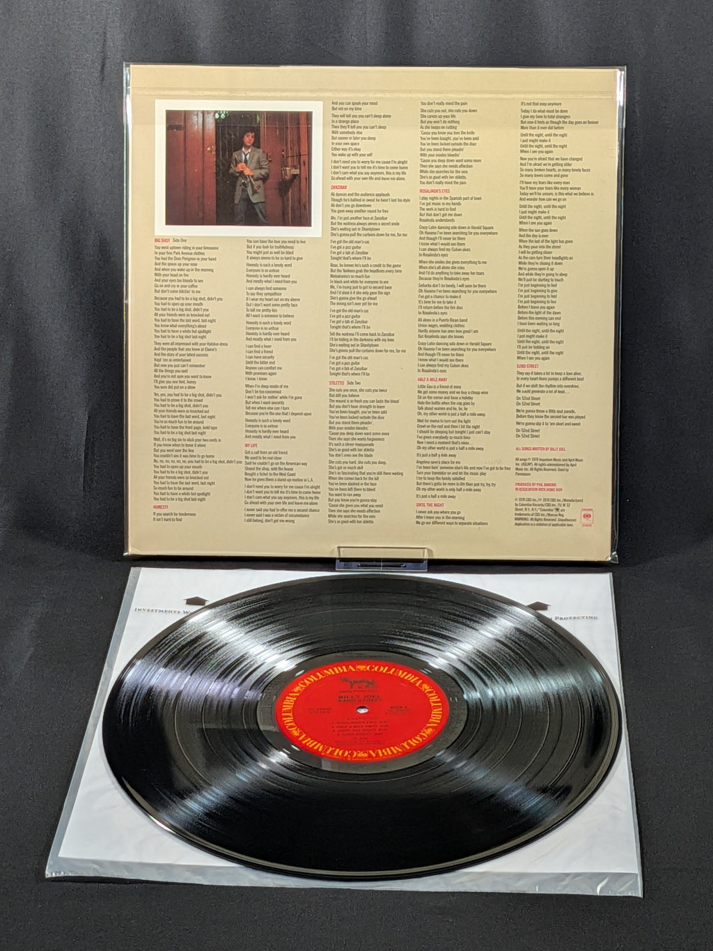 Billy Joel 3-LP Original U.S. Vinyl Lot | 52nd Street, Glass Houses & The Nylon Curtain