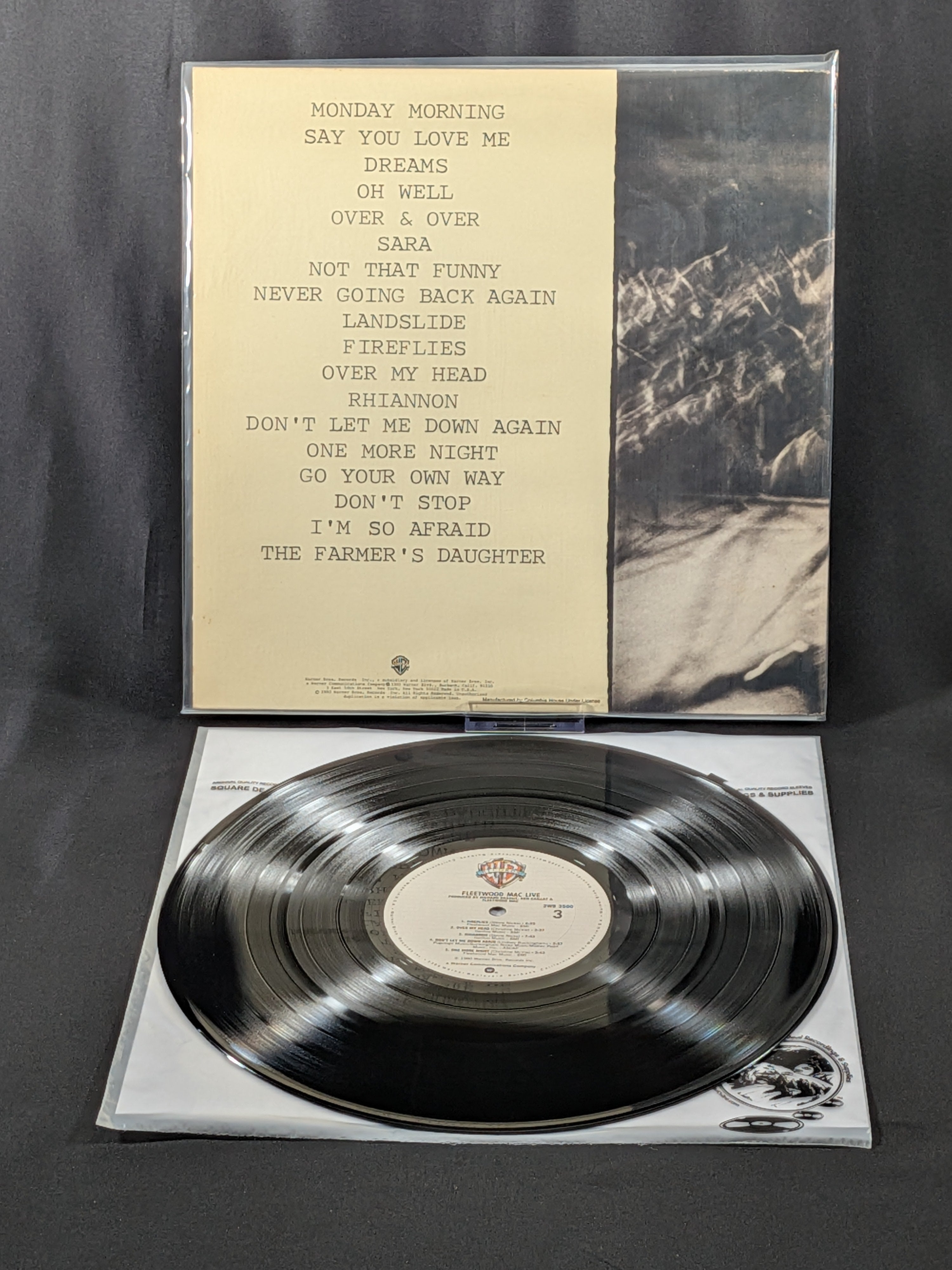 Fleetwood Mac – Live | 1980 US 2LP Gatefold | Warner 2WB 3500