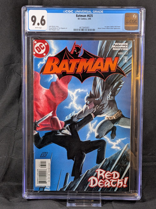 Batman: Under the Hood Arc | Batman #635 CGC 9.6 + #636–641 Raw | First Jason Todd as Red Hood