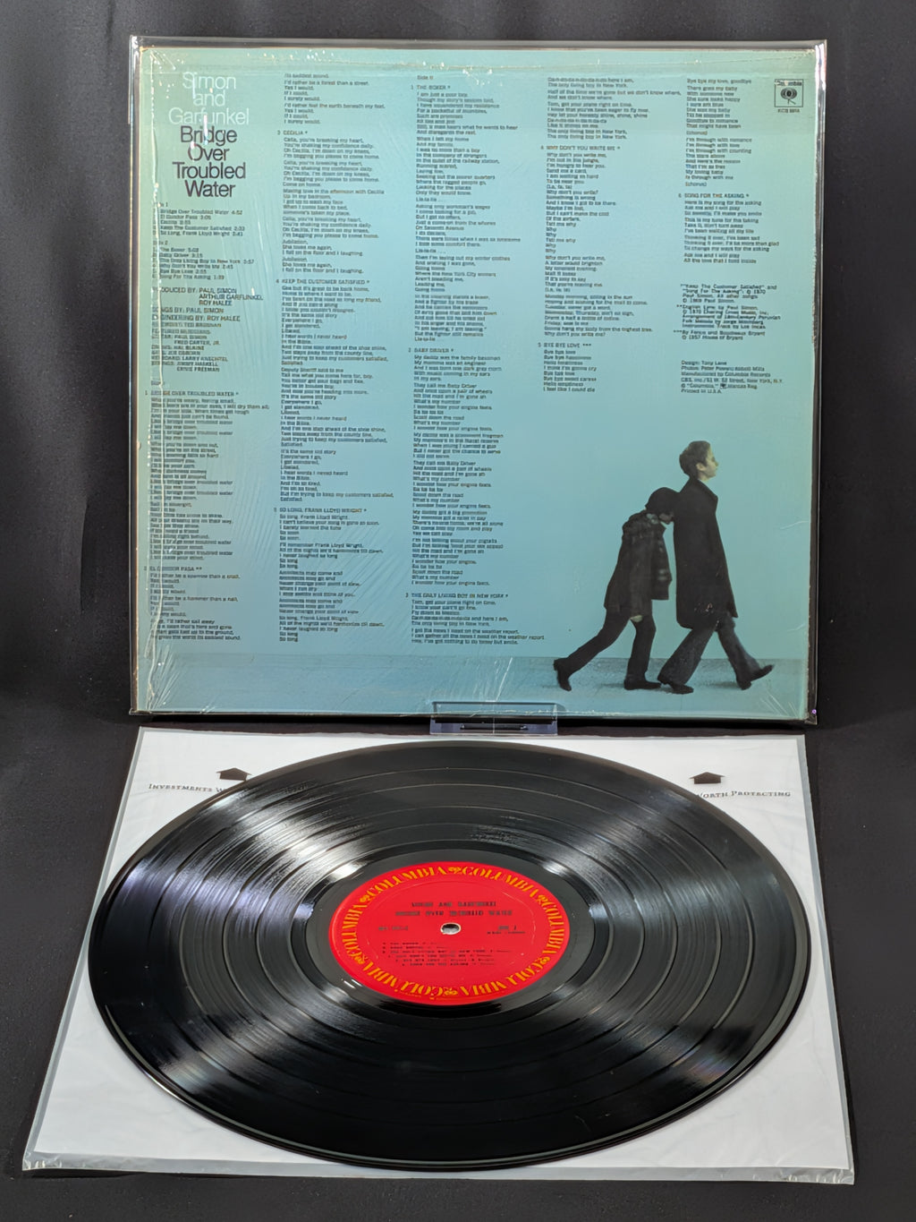 Simon & Garfunkel 3-LP Lot | Wednesday Morning, Sounds of Silence & Bridge Over Troubled Water