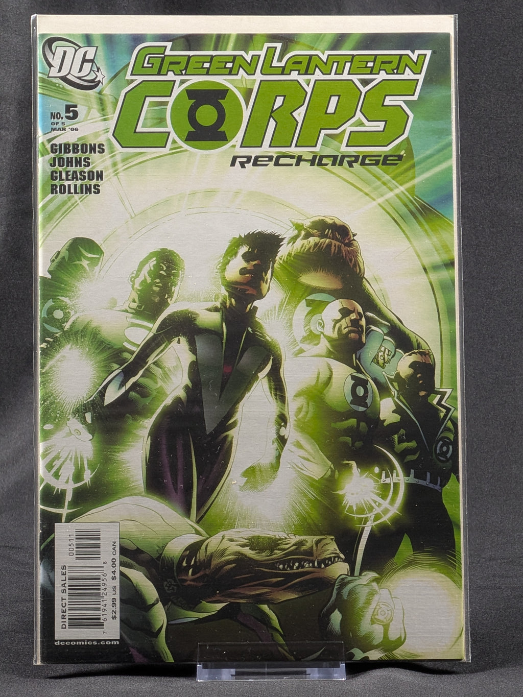 Green Lantern Corps: Recharge #1–5 + Green Lantern Corps #1–7 | 12-Comic Set