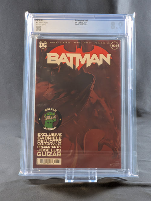 Batman #108 Dell’Otto Virgin Variant | CGC 9.8 | 1st Miracle Molly