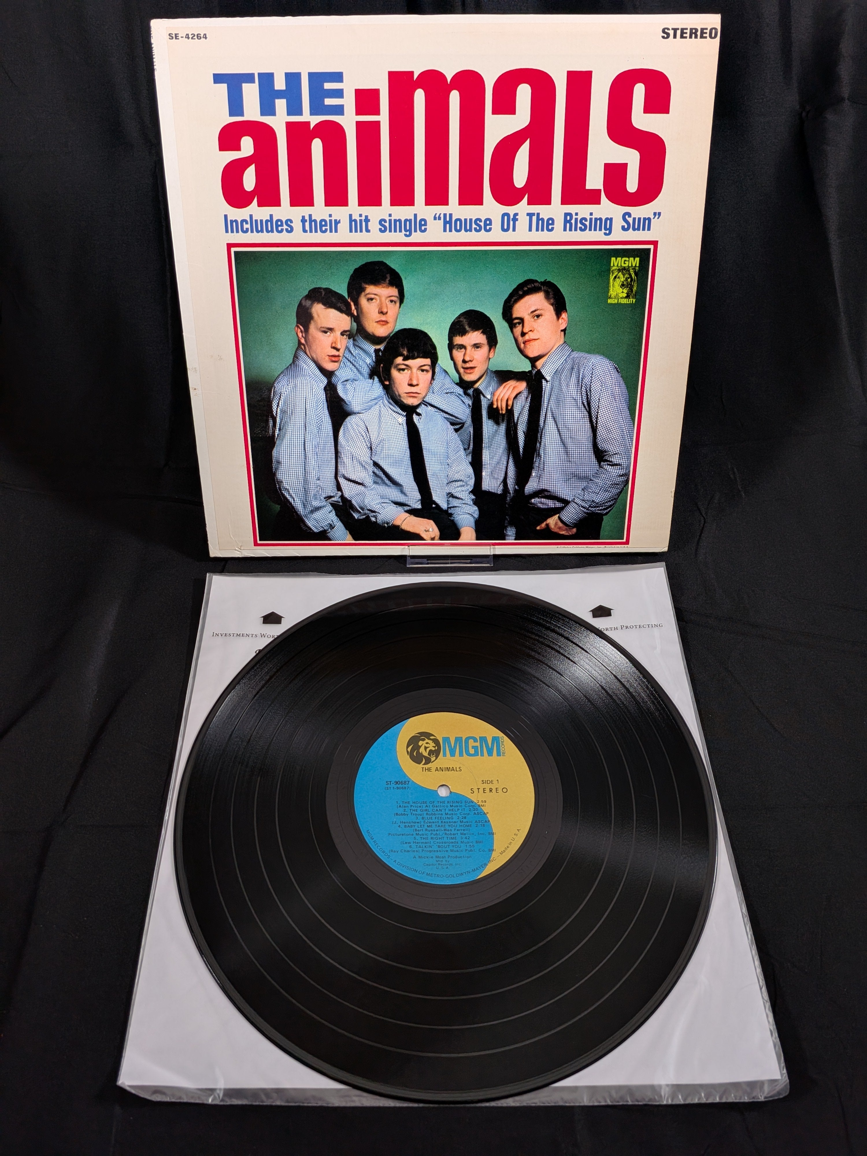 The Animals – The Animals | 1968 US Capitol Record Club Stereo LP | ST-90687