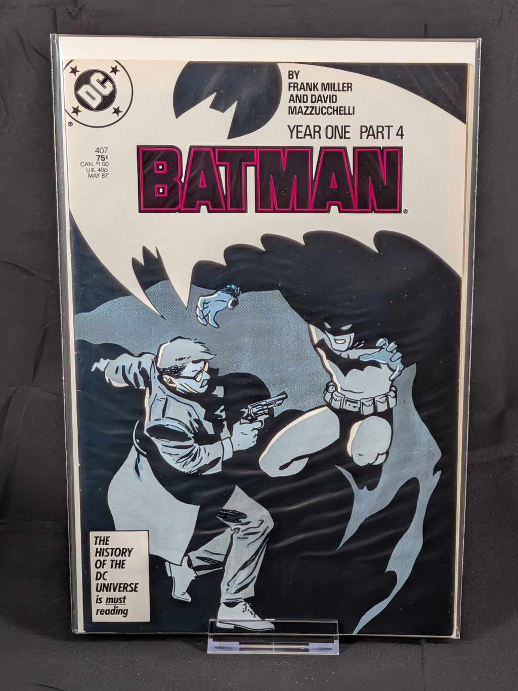Batman: Year One Complete Set #404–407 + Deluxe Hardcover | Frank Miller
