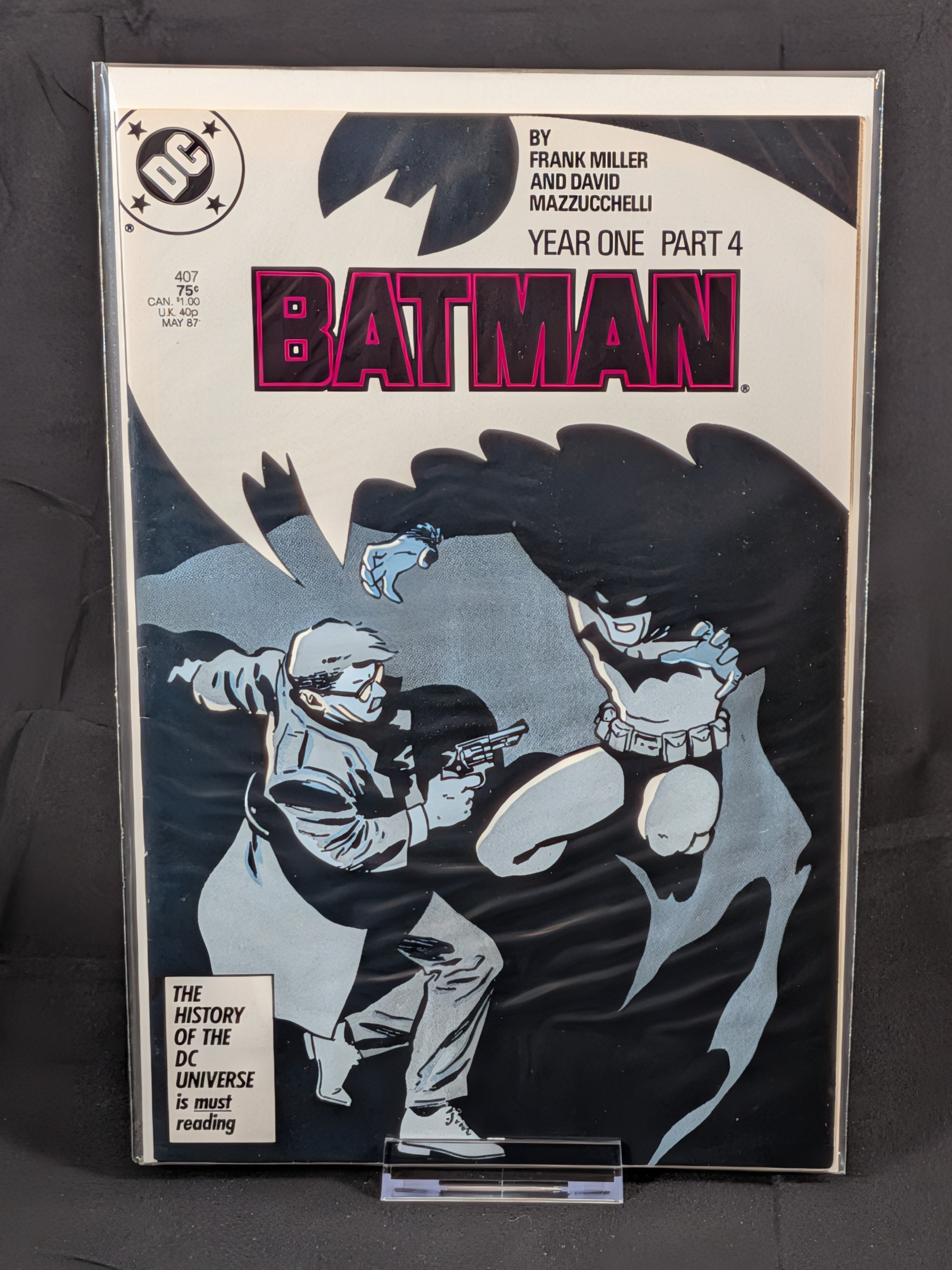 Batman: Year One Complete Set #404–407 + Deluxe Hardcover | Frank Miller