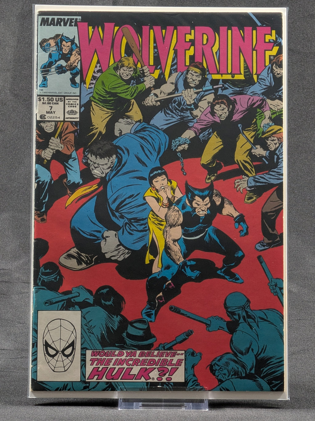 Wolverine Vol. 2 #7–10 | Mr. Fixit Hulk | Direct & Newsstand | Marvel 1989