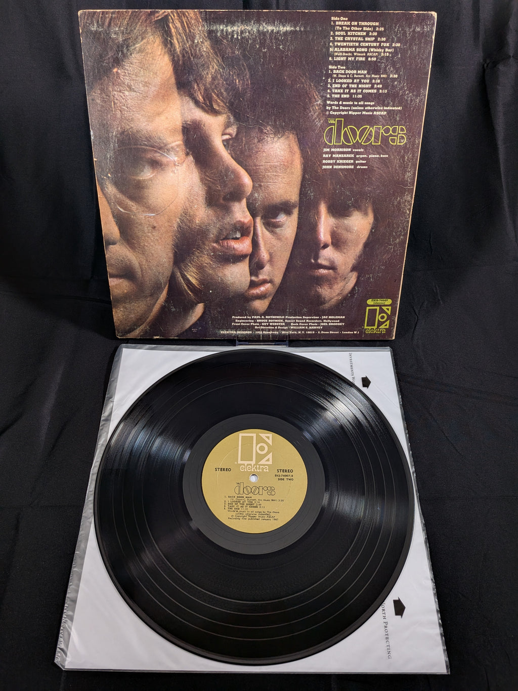 The Doors – The Doors | 1967 Gold Label Allentown Stereo LP | EKS-74007