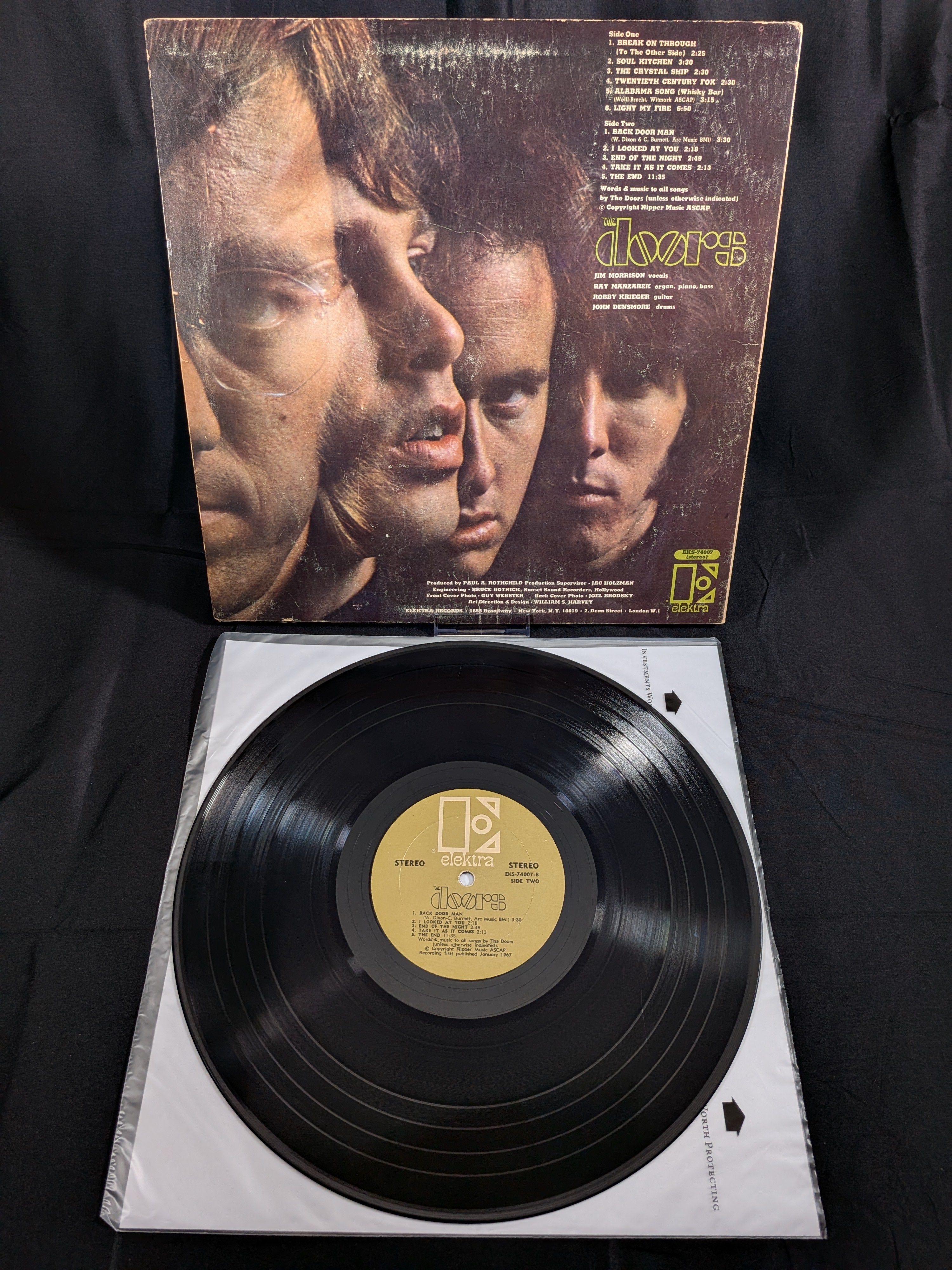 The Doors – The Doors | 1967 Gold Label Allentown Stereo LP | EKS-74007