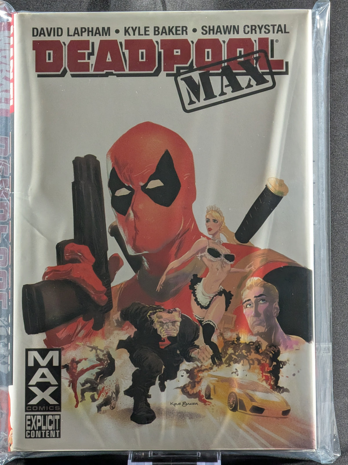 Deadpool MAX Hardcover | Marvel Comics | Kyle Baker