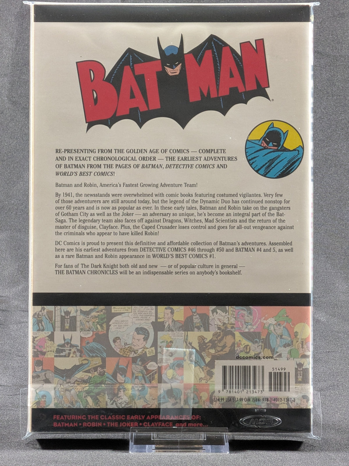 The Batman Chronicles Vol. 1–5 Complete 5-Book Lot – DC Comics Golden Age Batman