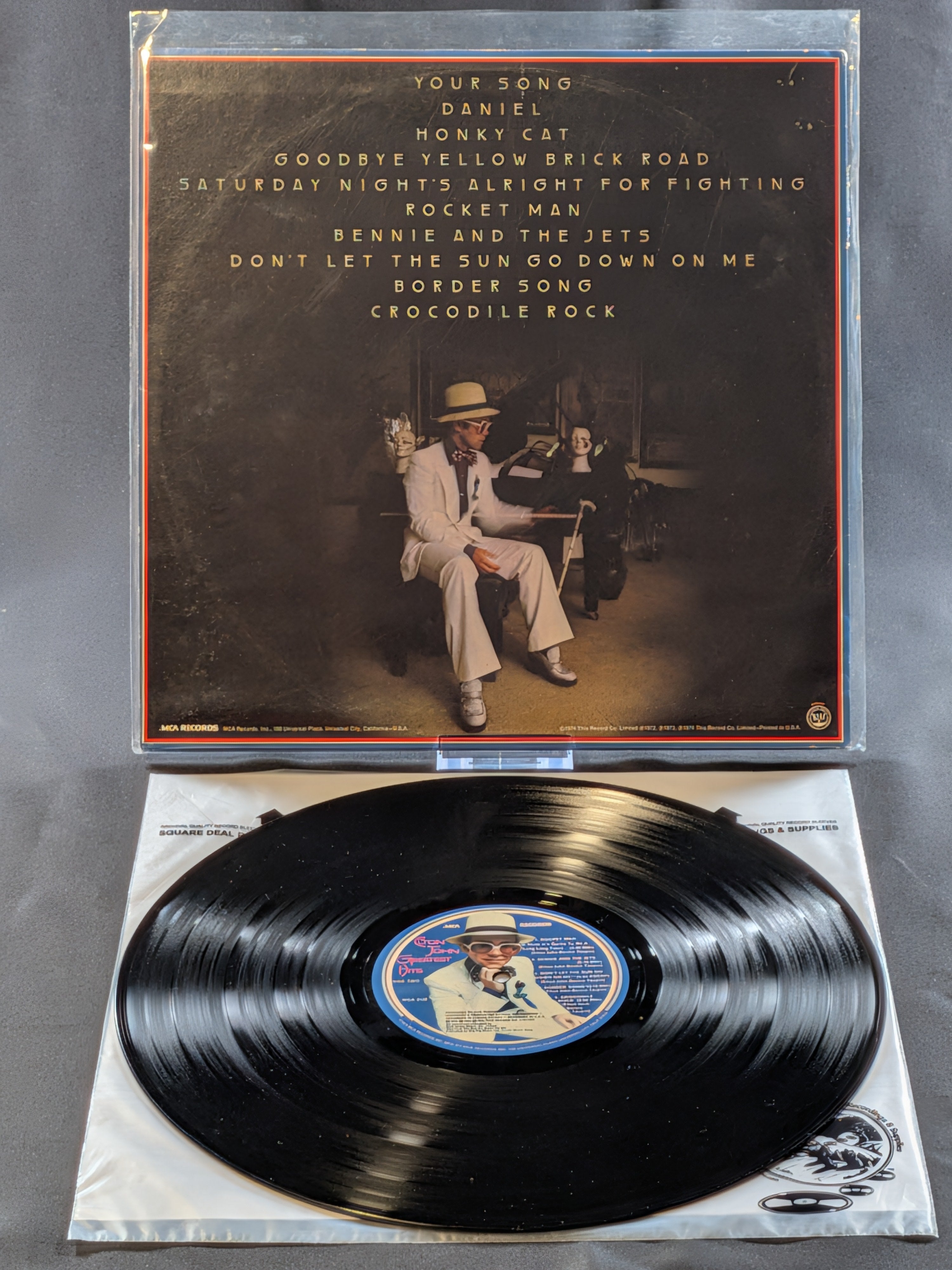 Elton John — Greatest Hits | 1974 US MCA Gloversville LP | Play-Tested VG