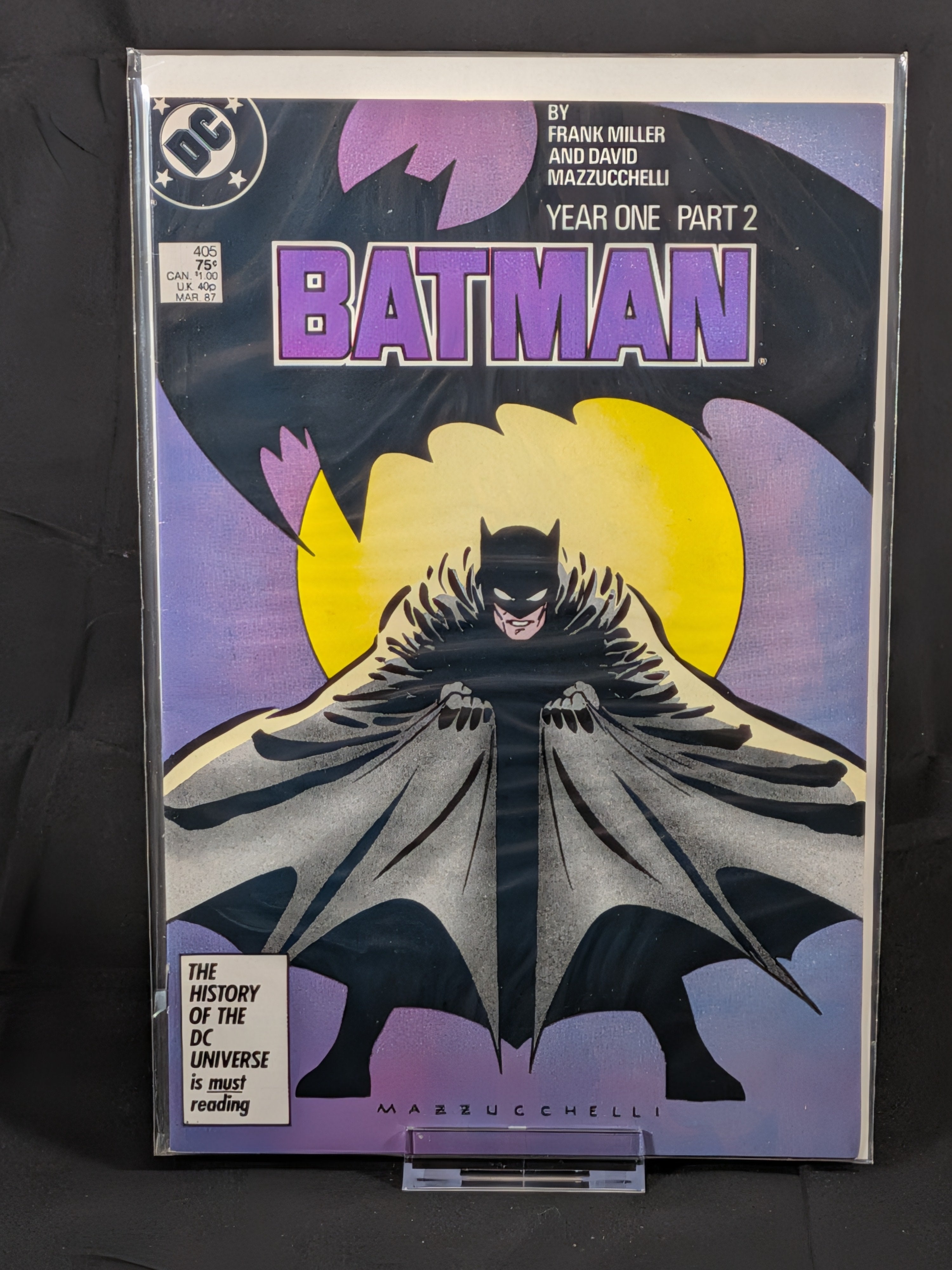 Batman: Year One Complete Set #404–407 + Deluxe Hardcover | Frank Miller
