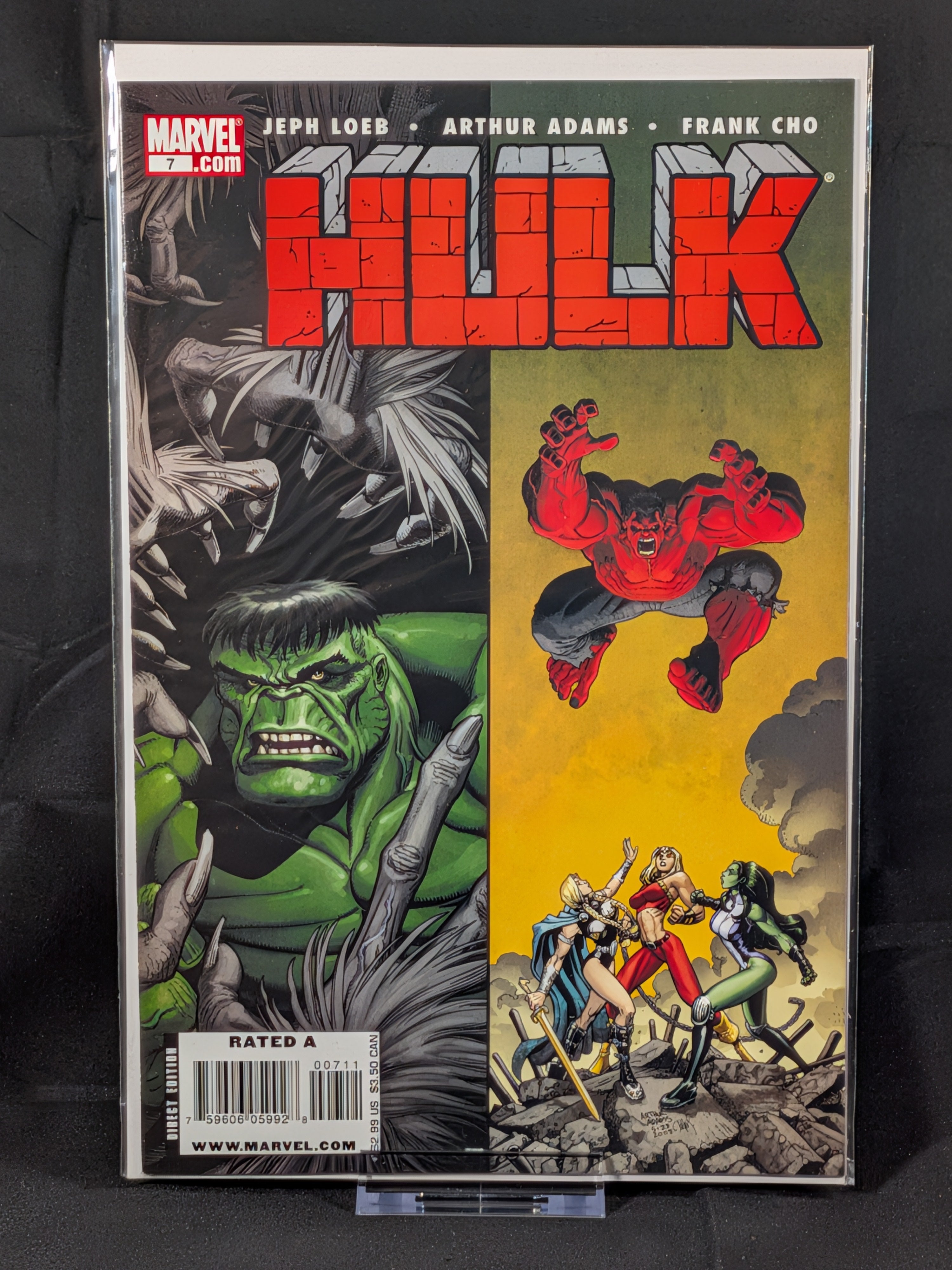 Hulk #1–7 + King-Size Hulk #1 Red Hulk Arc | Hulk #1 CGC 9.2 White Pages
