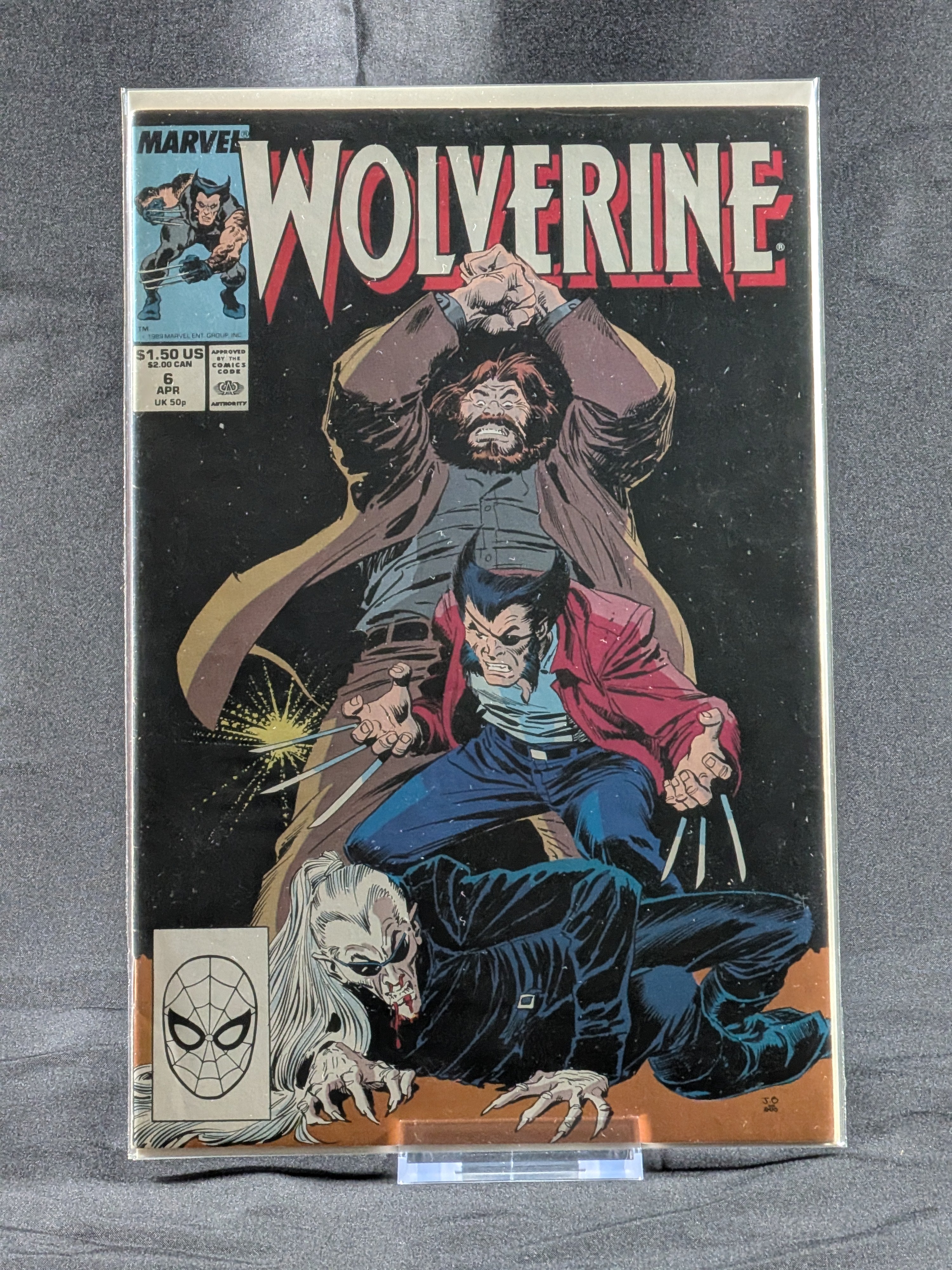 Wolverine #1–6 (1988) | Opening Madripoor / Patch | 6-Comic Marvel Lot