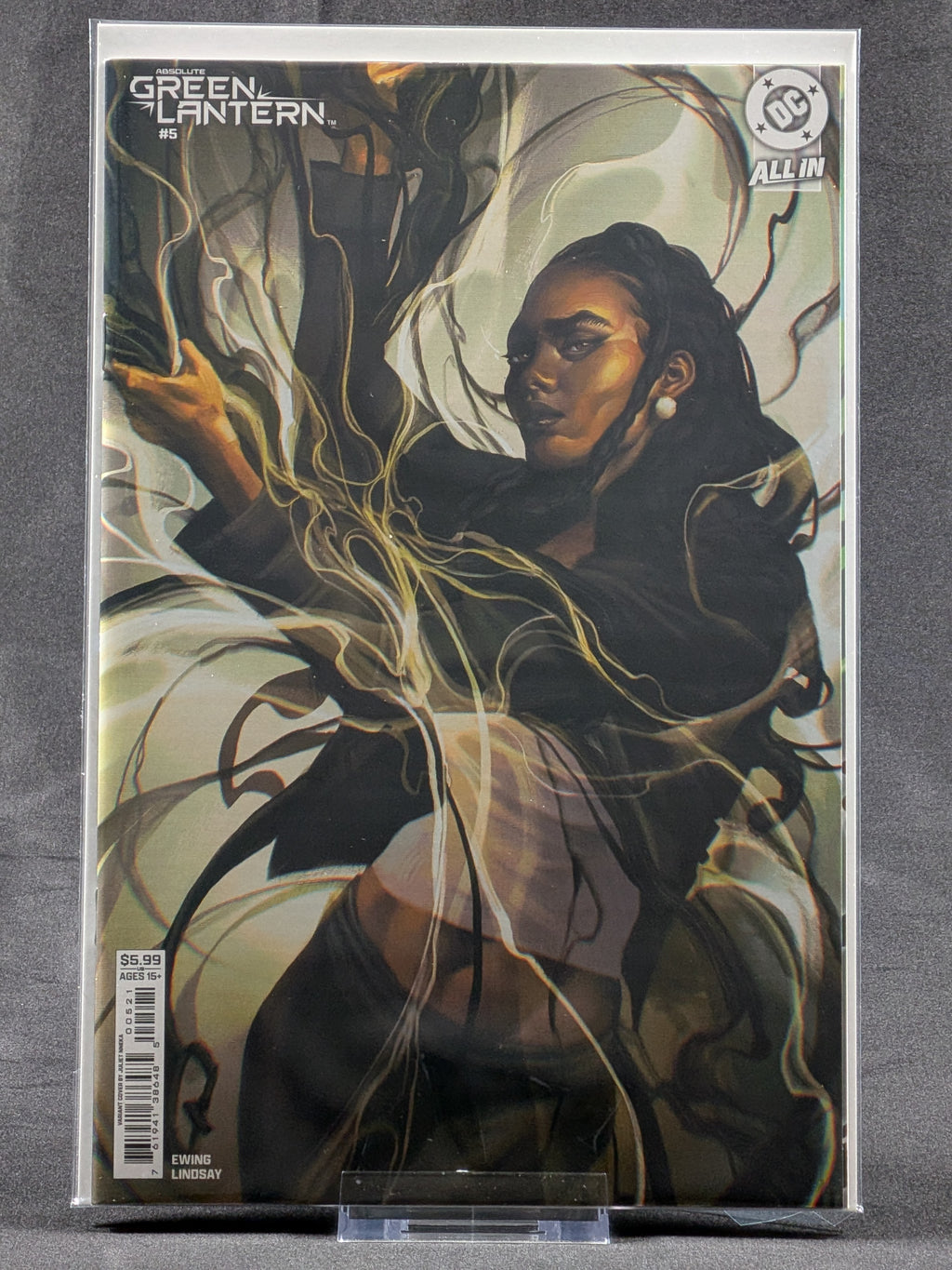 Absolute Green Lantern #5B & #6B Juliet Nneka Variant Lot — DC Comics — NM