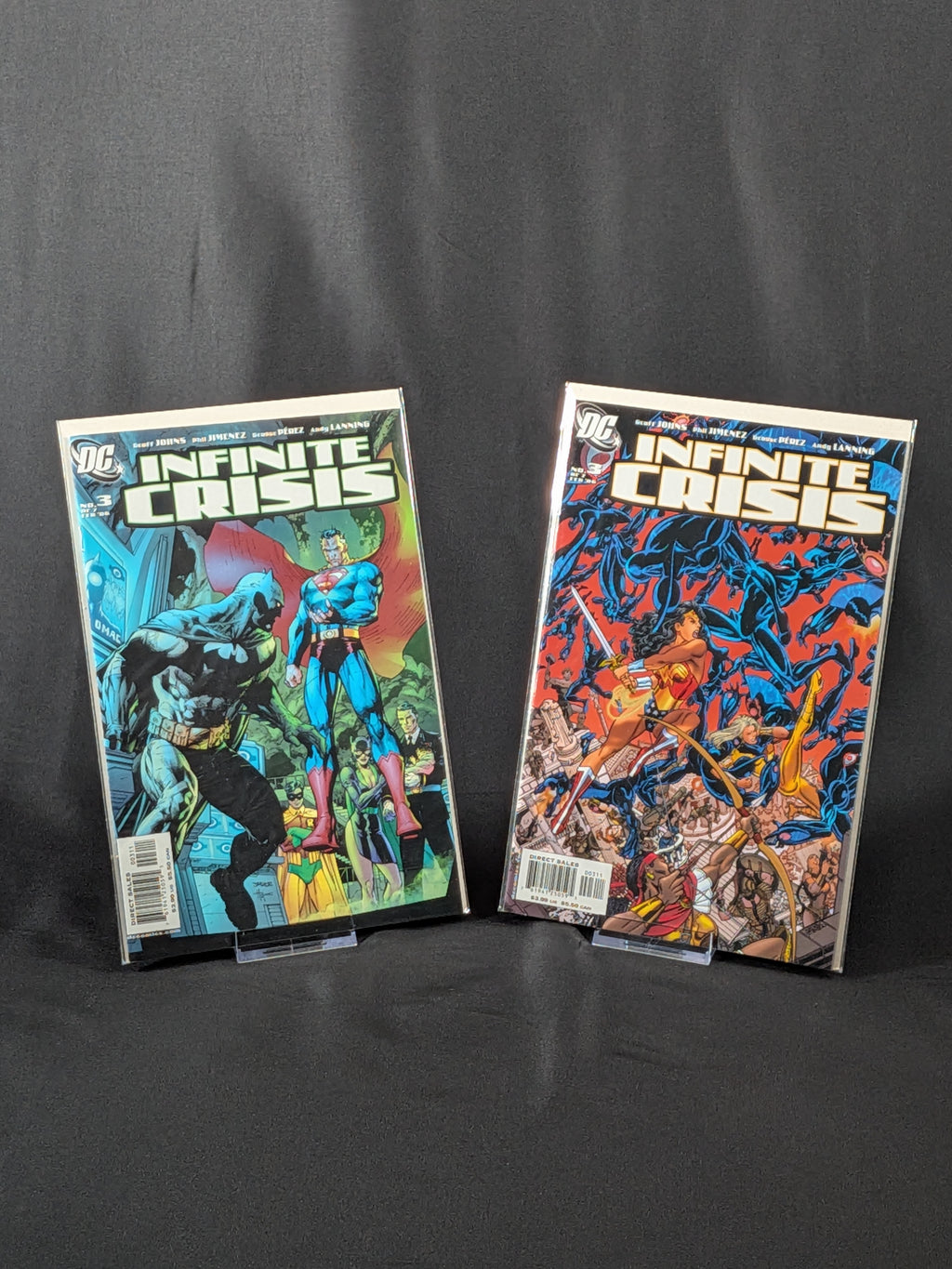 Infinite Crisis #1–7 Complete 21-Comic Collector Lot | Lee & Pérez Covers + 2nd Prints