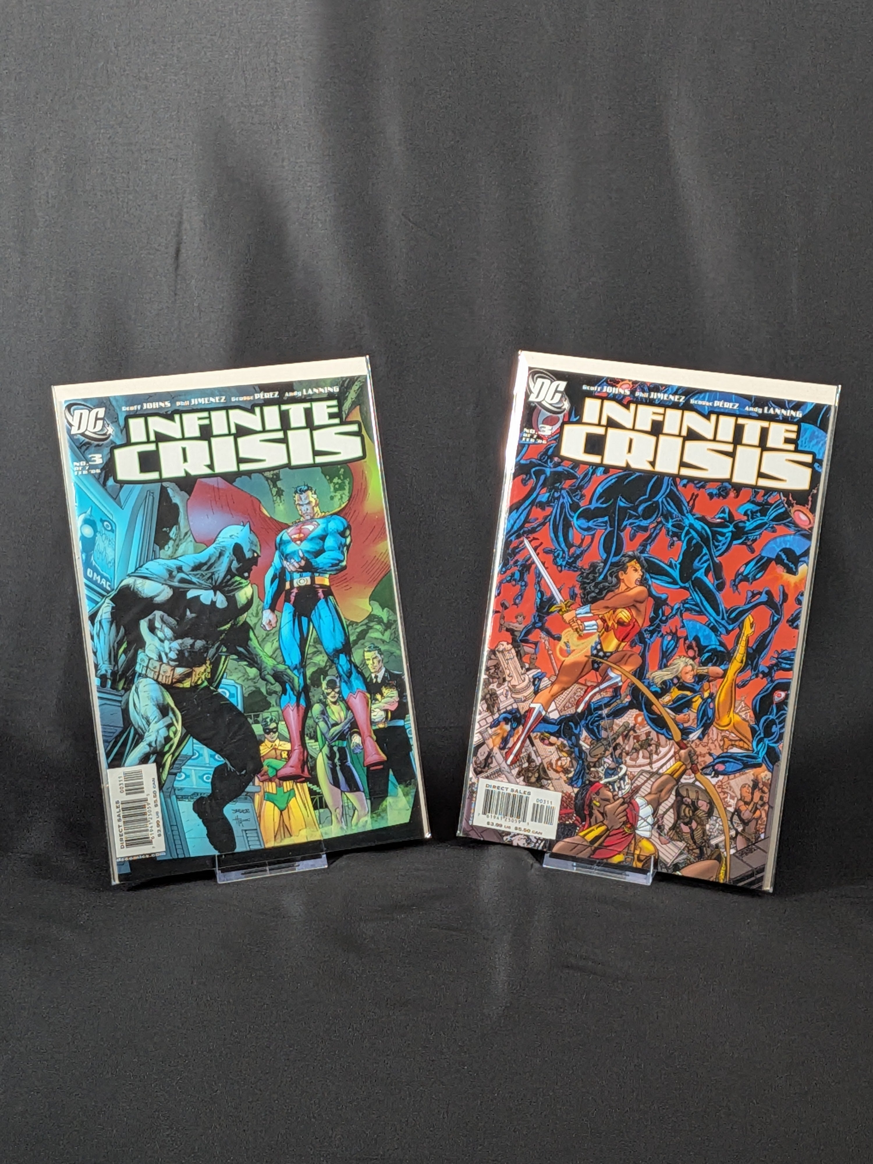 Infinite Crisis #1–7 Complete 21-Comic Collector Lot | Lee & Pérez Covers + 2nd Prints