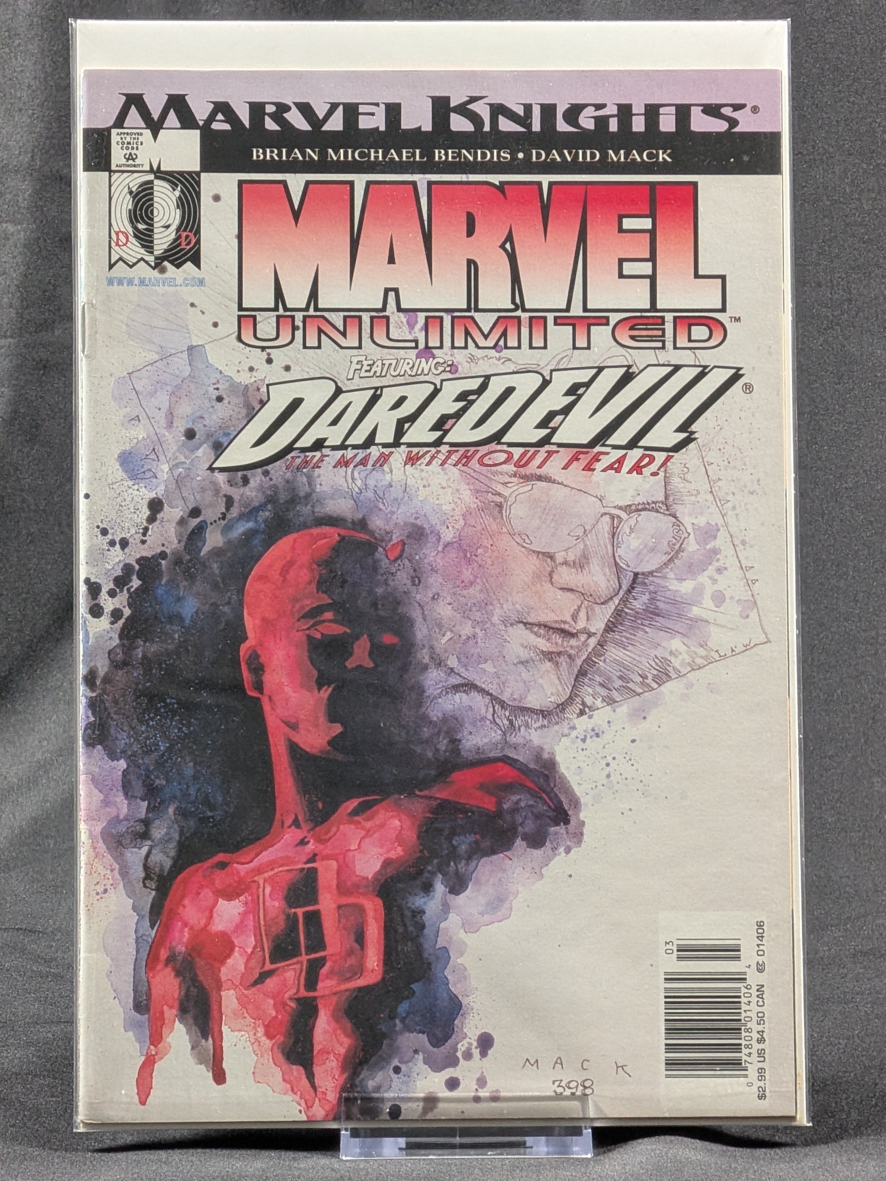 Daredevil Vol. 2 #16–19 “Wake Up” Complete Arc | Bendis/Mack | Newsstand Variants