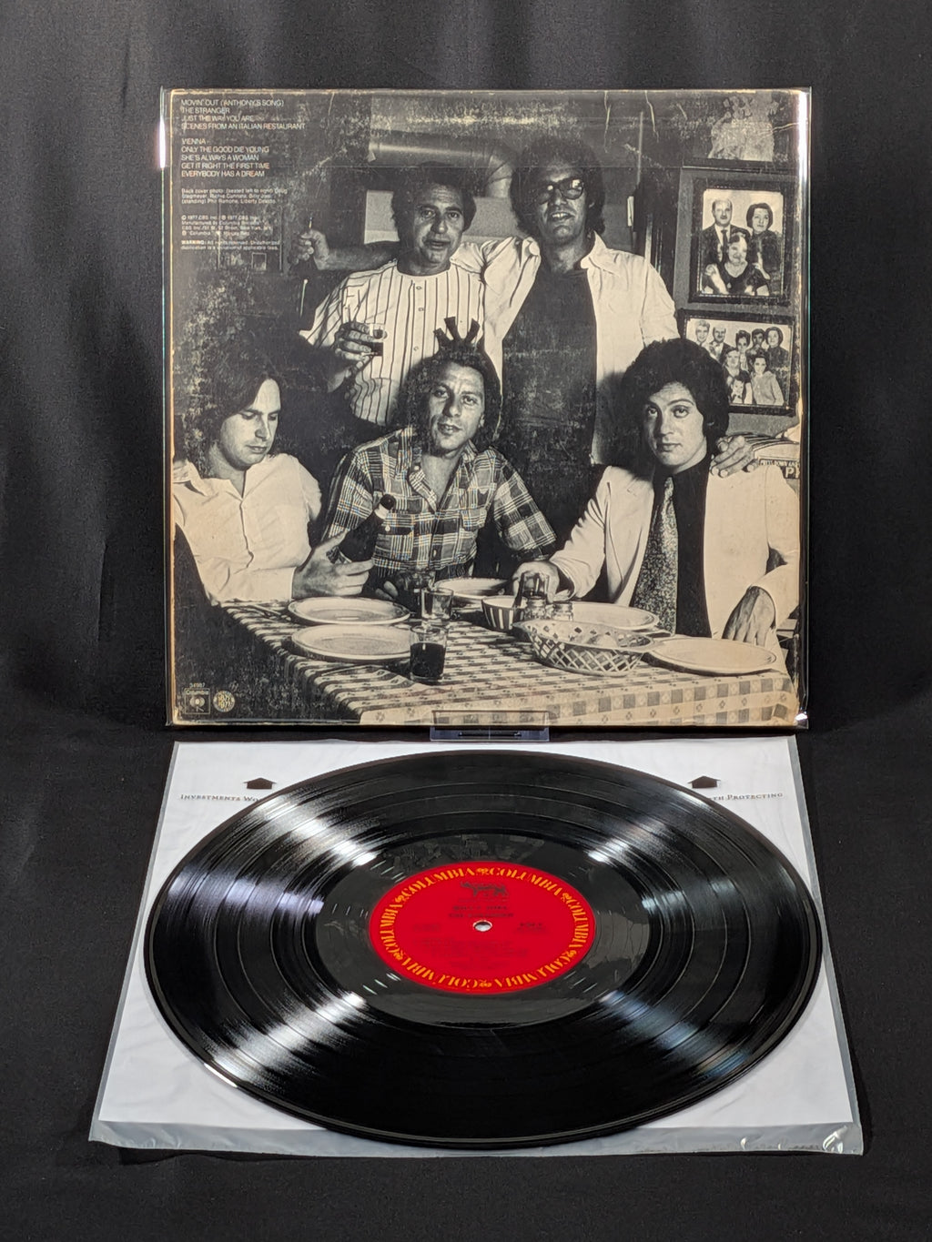 Billy Joel – The Stranger | 1977 U.S. Columbia Sterling-Cut LP | JC 34987