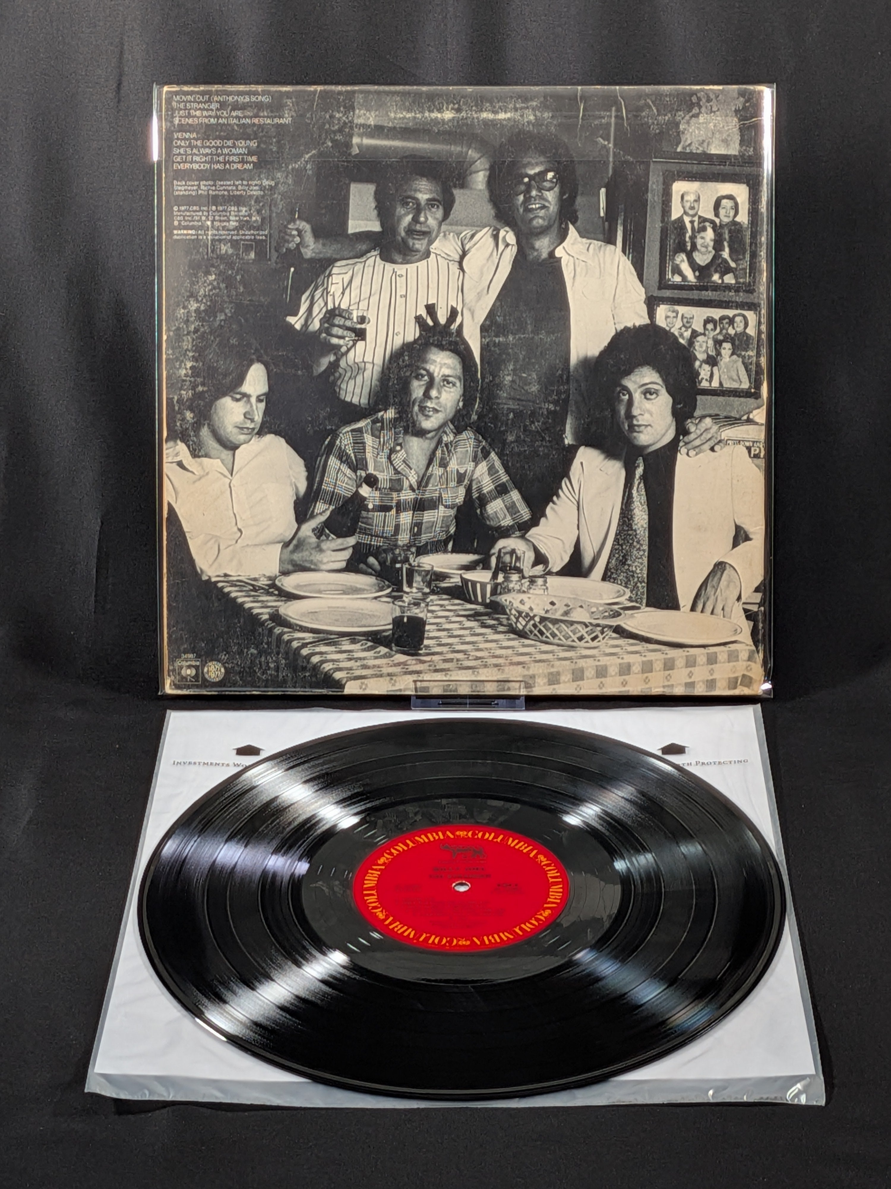 Billy Joel – The Stranger | 1977 U.S. Columbia Sterling-Cut LP | JC 34987