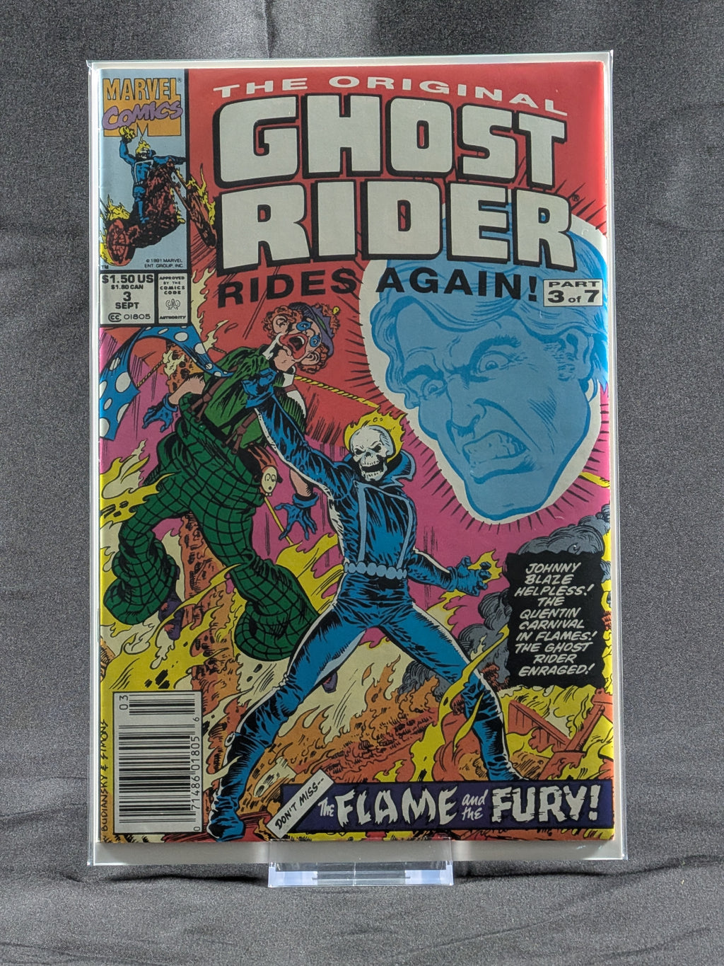 The Original Ghost Rider Rides Again! #1–7 Complete 1991 Marvel Comic Set