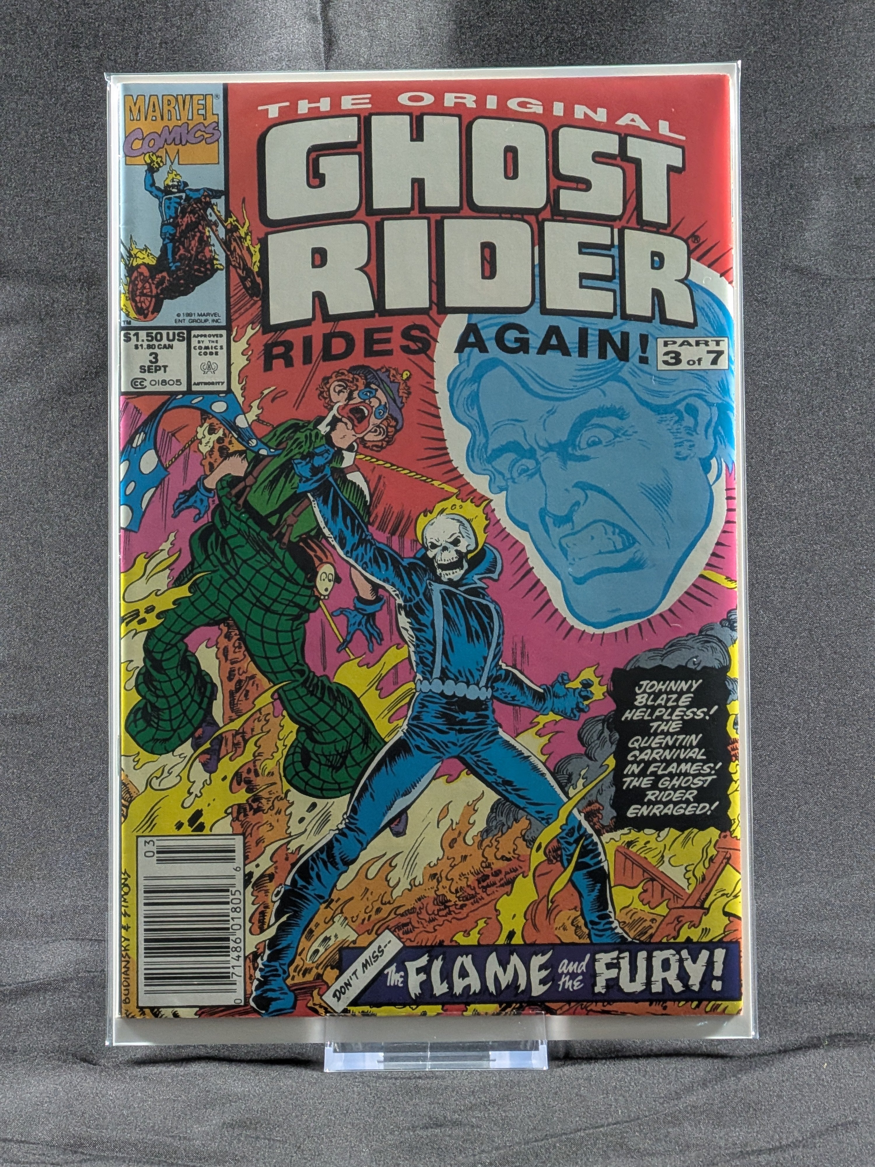 The Original Ghost Rider Rides Again! #1–7 Complete 1991 Marvel Comic Set