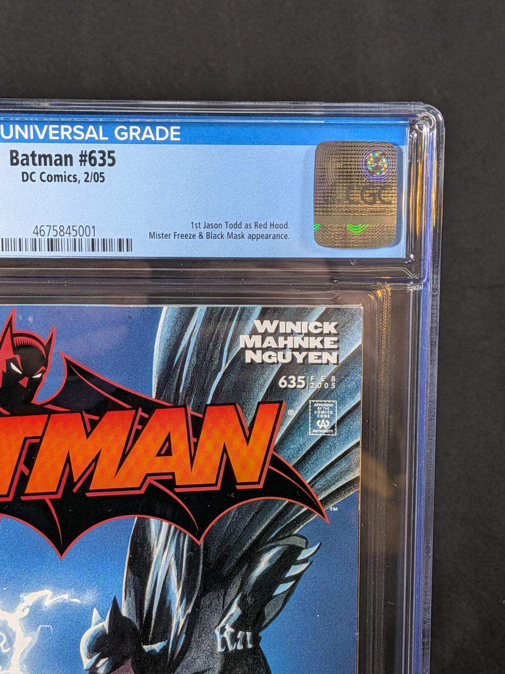 Batman: Under the Hood Arc | Batman #635 CGC 9.6 + #636–641 Raw | First Jason Todd as Red Hood