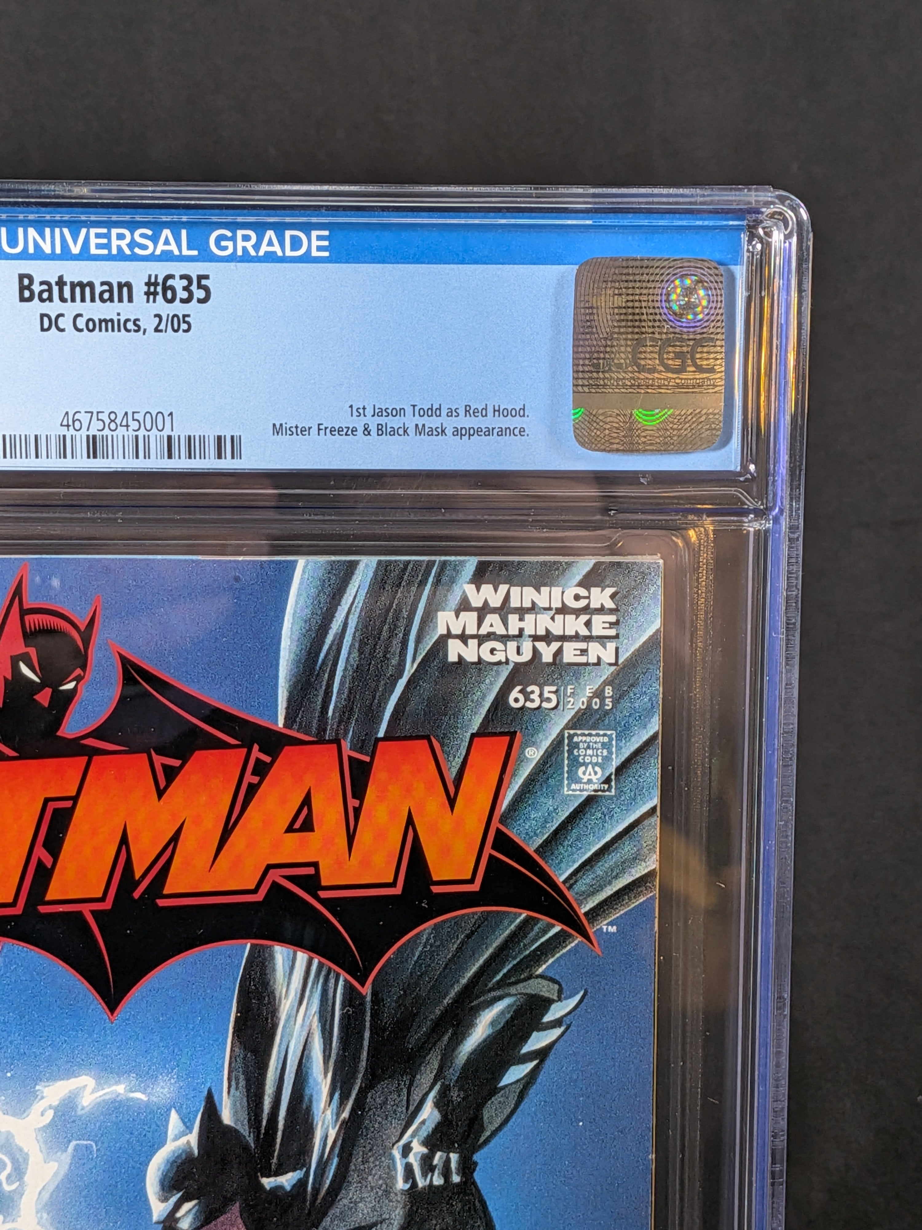 Batman: Under the Hood Arc | Batman #635 CGC 9.6 + #636–641 Raw | First Jason Todd as Red Hood