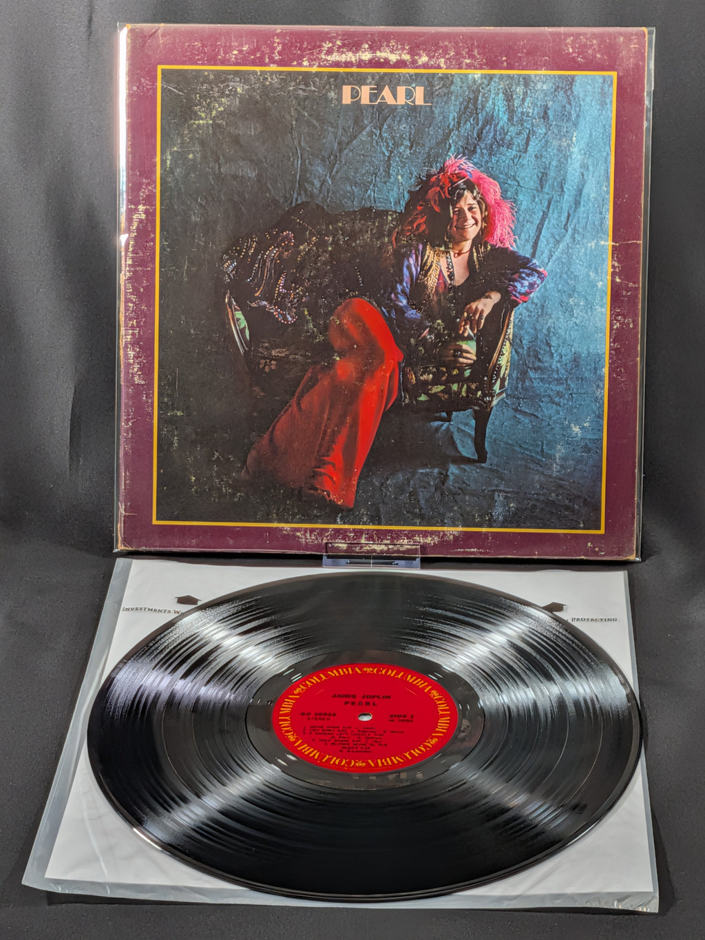 Janis Joplin – Pearl | 1971 US Columbia Pitman LP | KC 30322