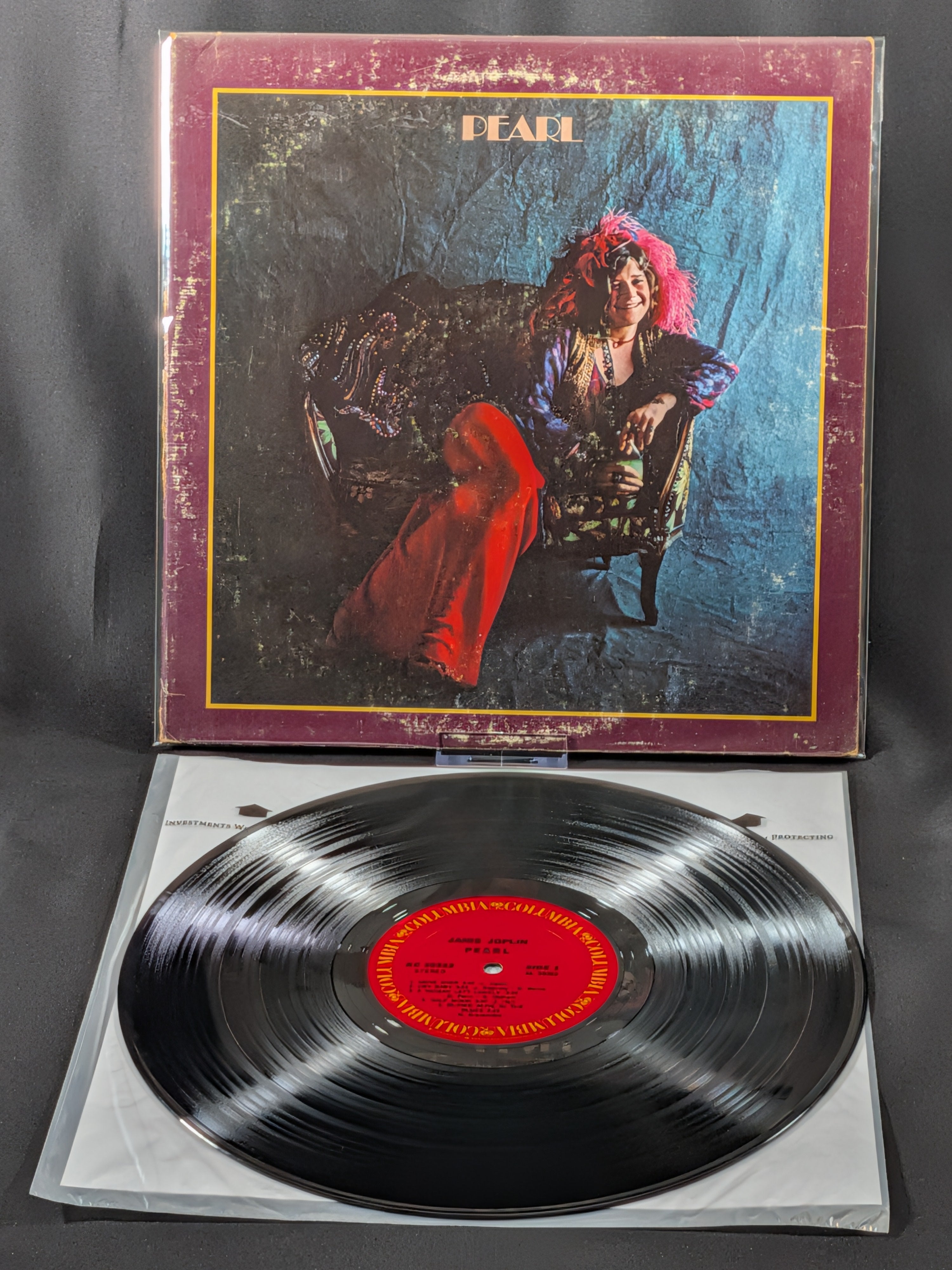 Janis Joplin – Pearl | 1971 US Columbia Pitman LP | KC 30322