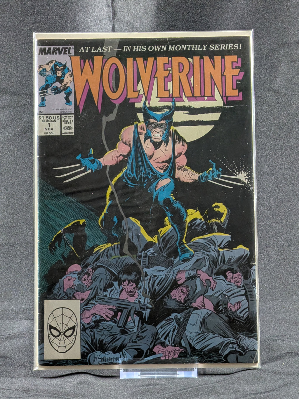 Wolverine #1–6 (1988) | Opening Madripoor / Patch | 6-Comic Marvel Lot