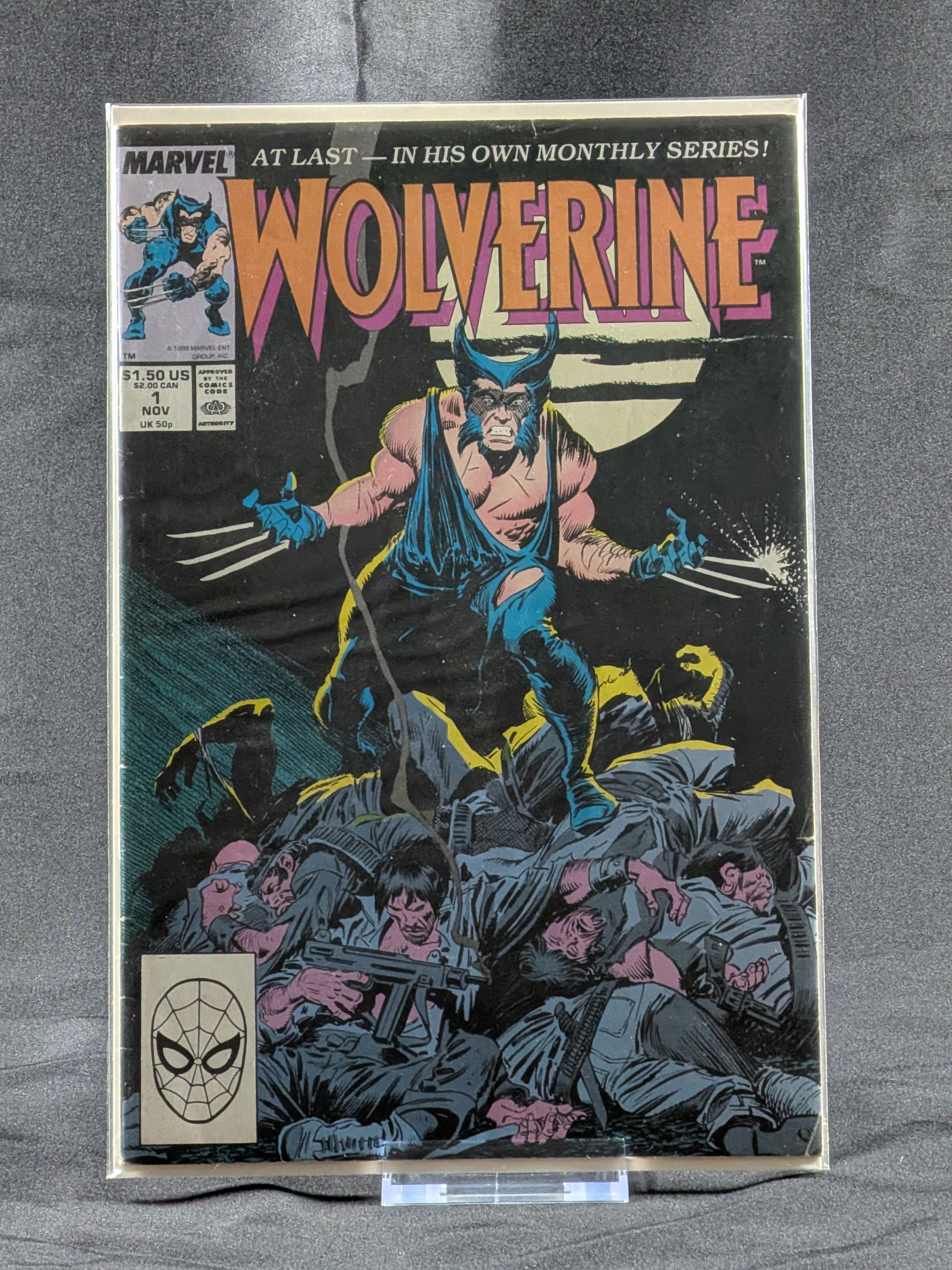 Wolverine #1–6 (1988) | Opening Madripoor / Patch | 6-Comic Marvel Lot