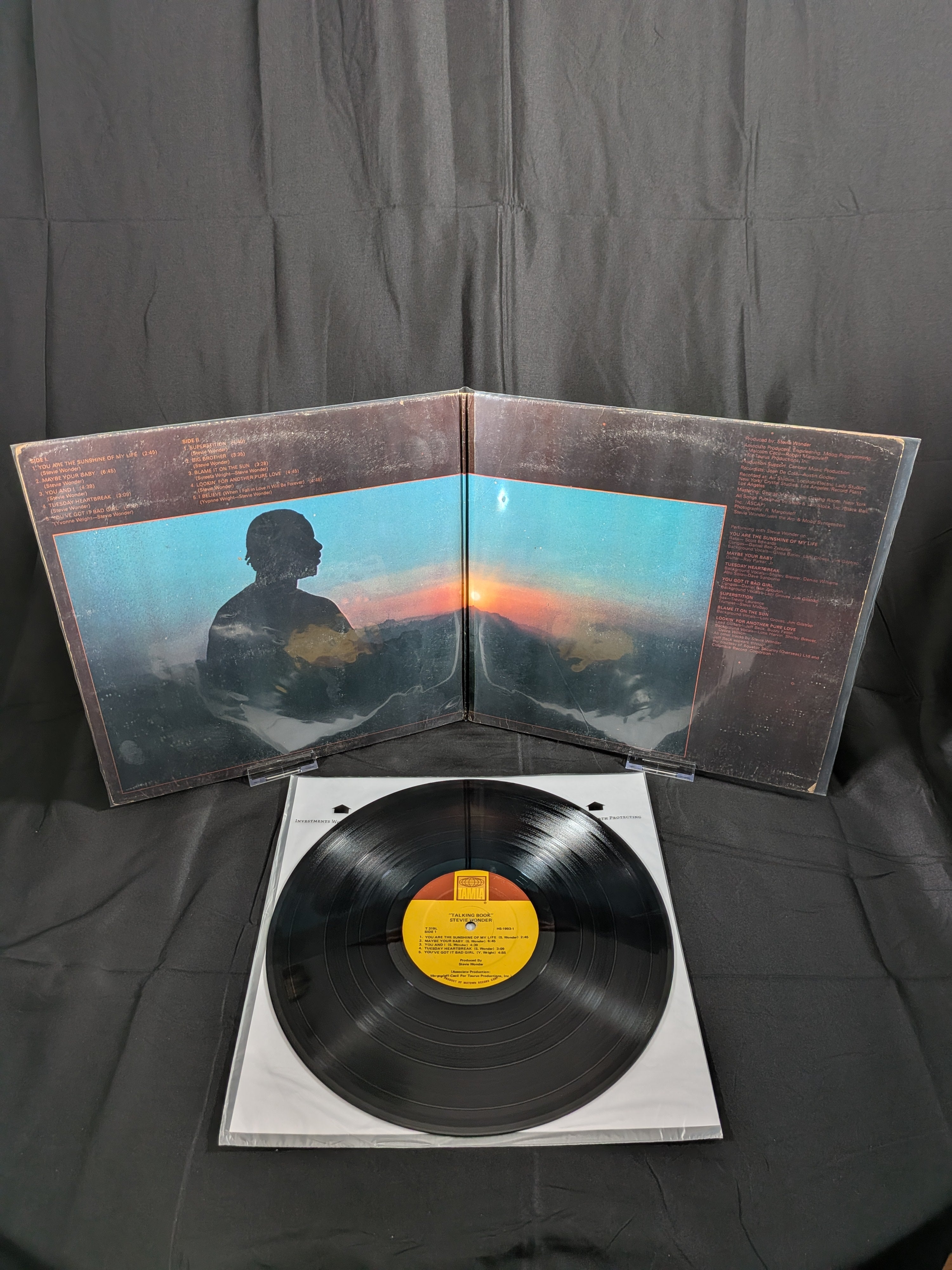 Stevie Wonder – Talking Book | 1972 US Tamla Braille Gatefold LP | T 319L