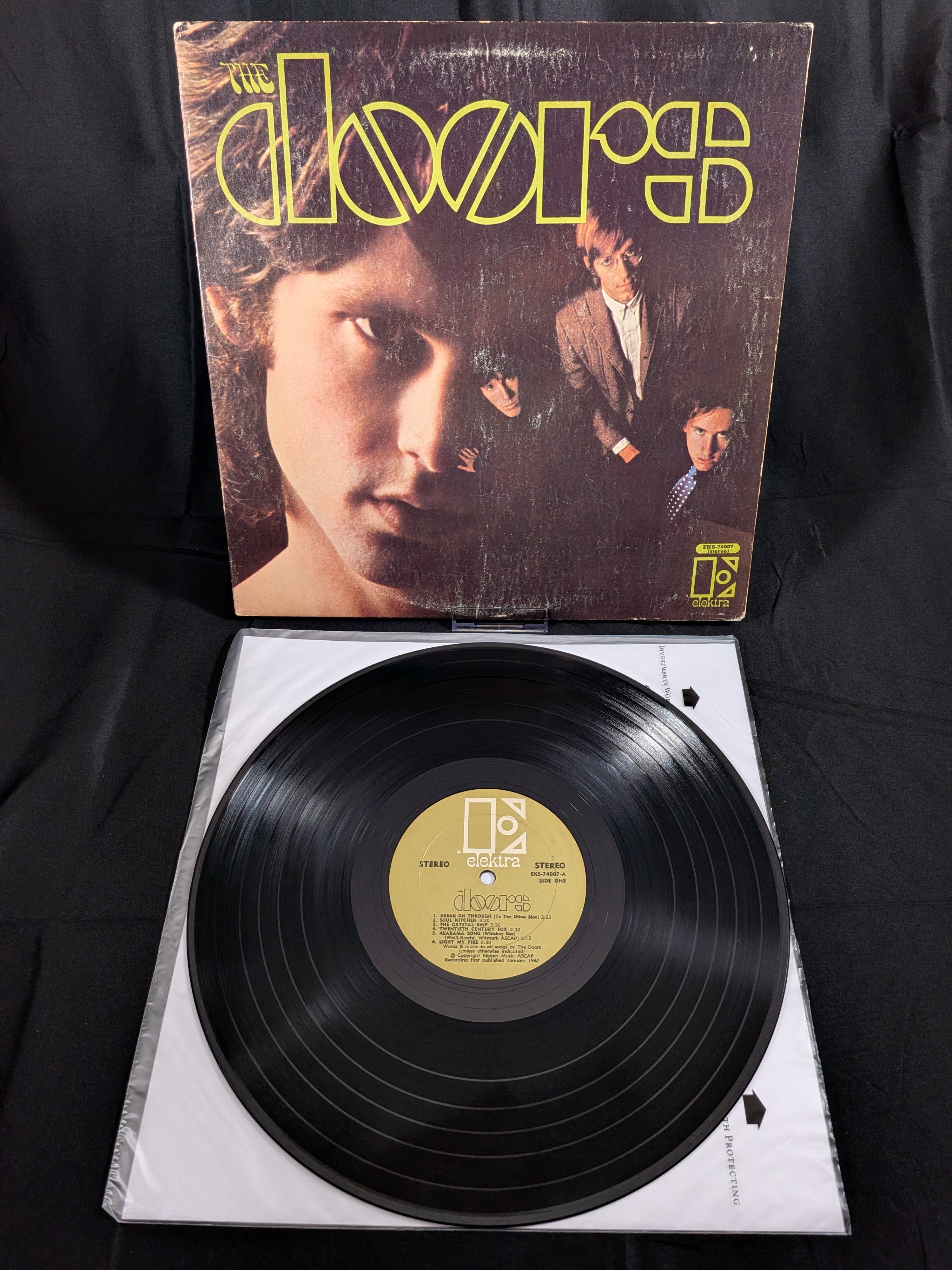 The Doors – The Doors | 1967 Gold Label Allentown Stereo LP | EKS-74007