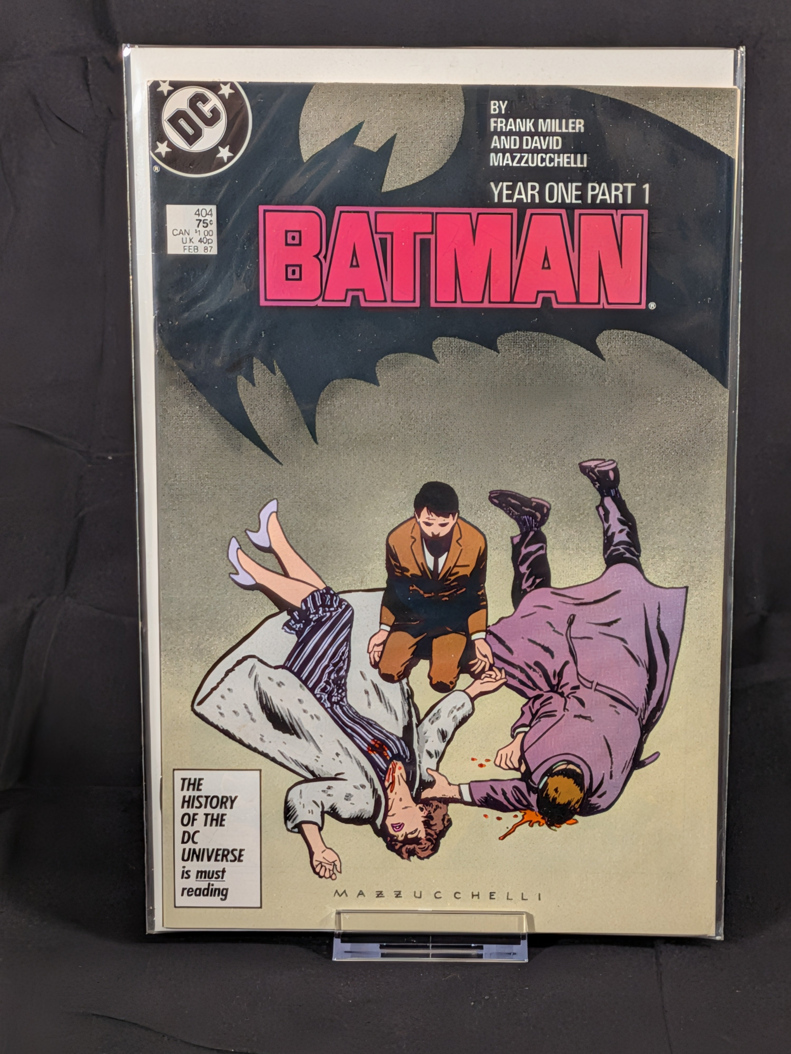 Batman: Year One Complete Set #404–407 + Deluxe Hardcover | Frank Miller