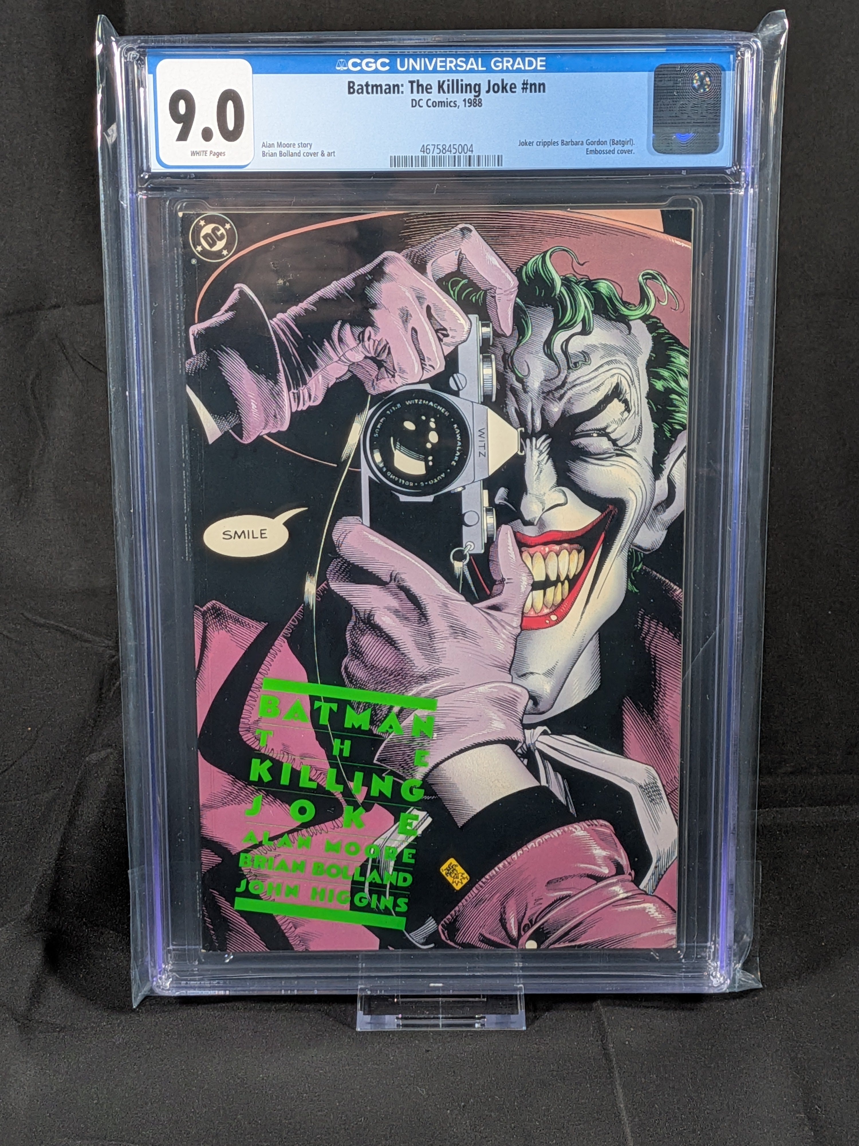 Batman: The Killing Joke First Print (1988) CGC 9.0 | Alan Moore & Brian Bolland