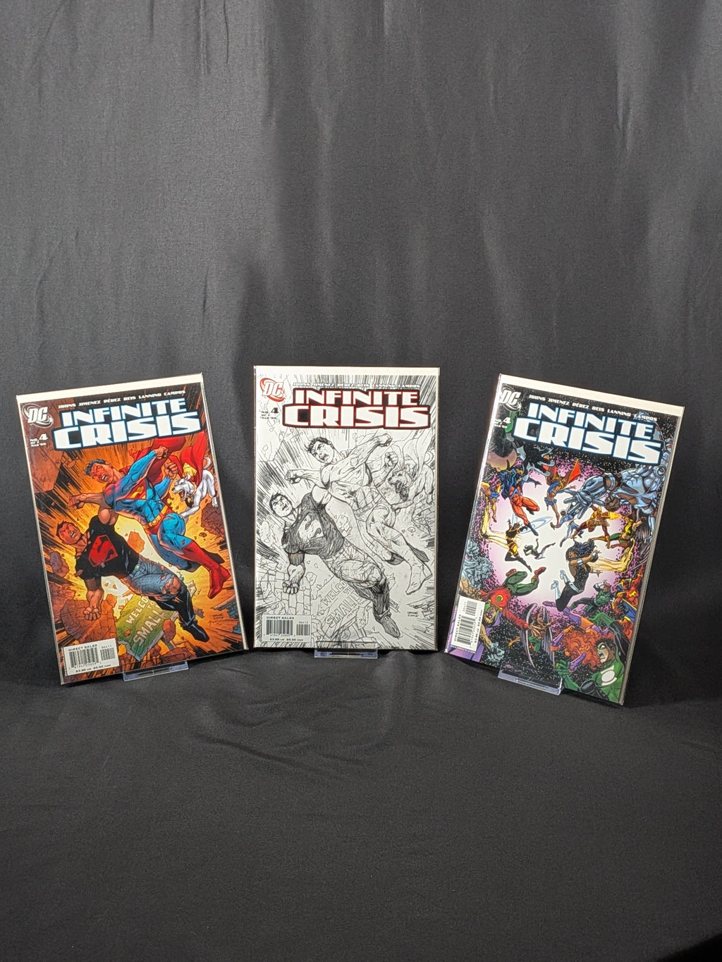 Infinite Crisis #1–7 Complete 21-Comic Collector Lot | Lee & Pérez Covers + 2nd Prints