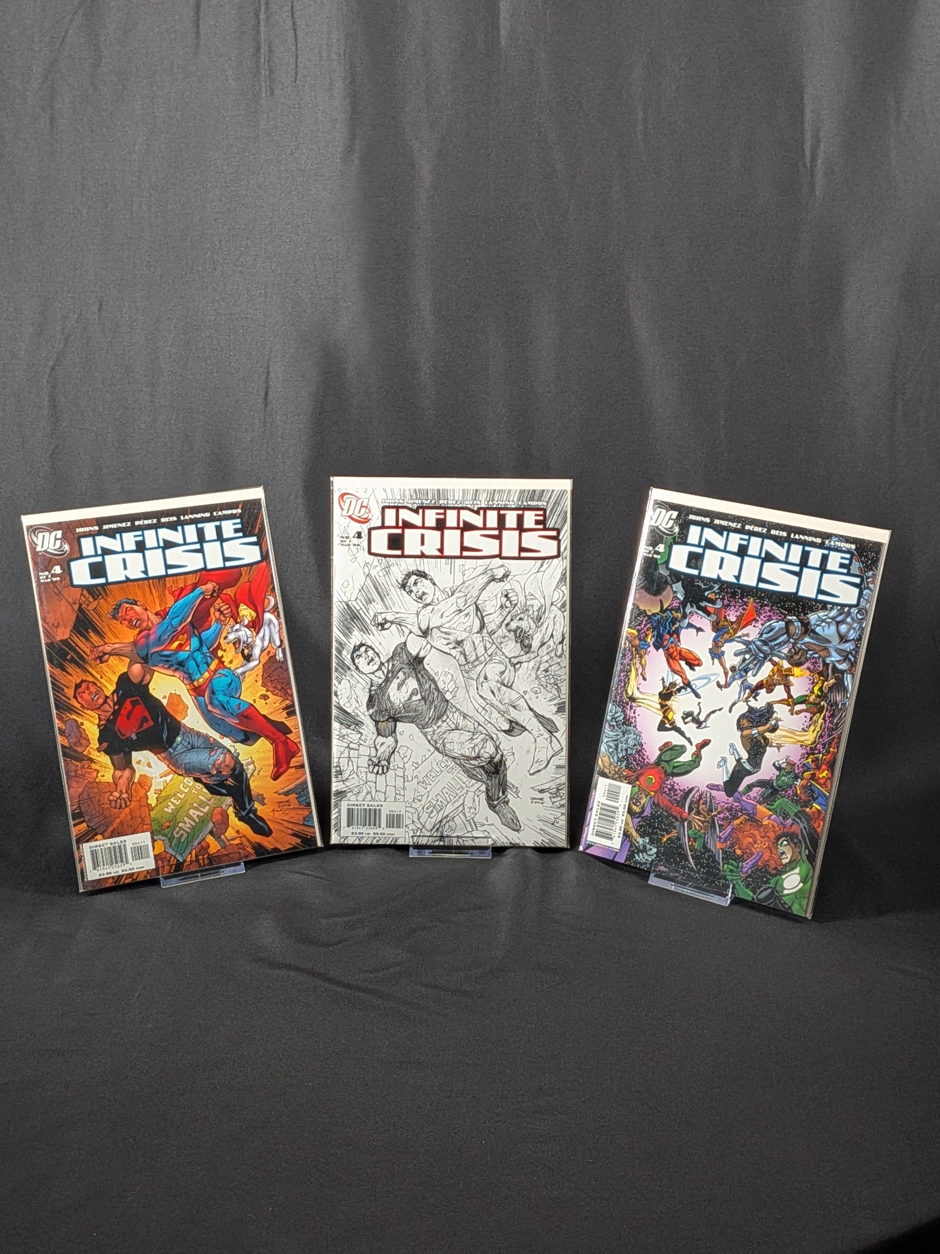 Infinite Crisis #1–7 Complete 21-Comic Collector Lot | Lee & Pérez Covers + 2nd Prints