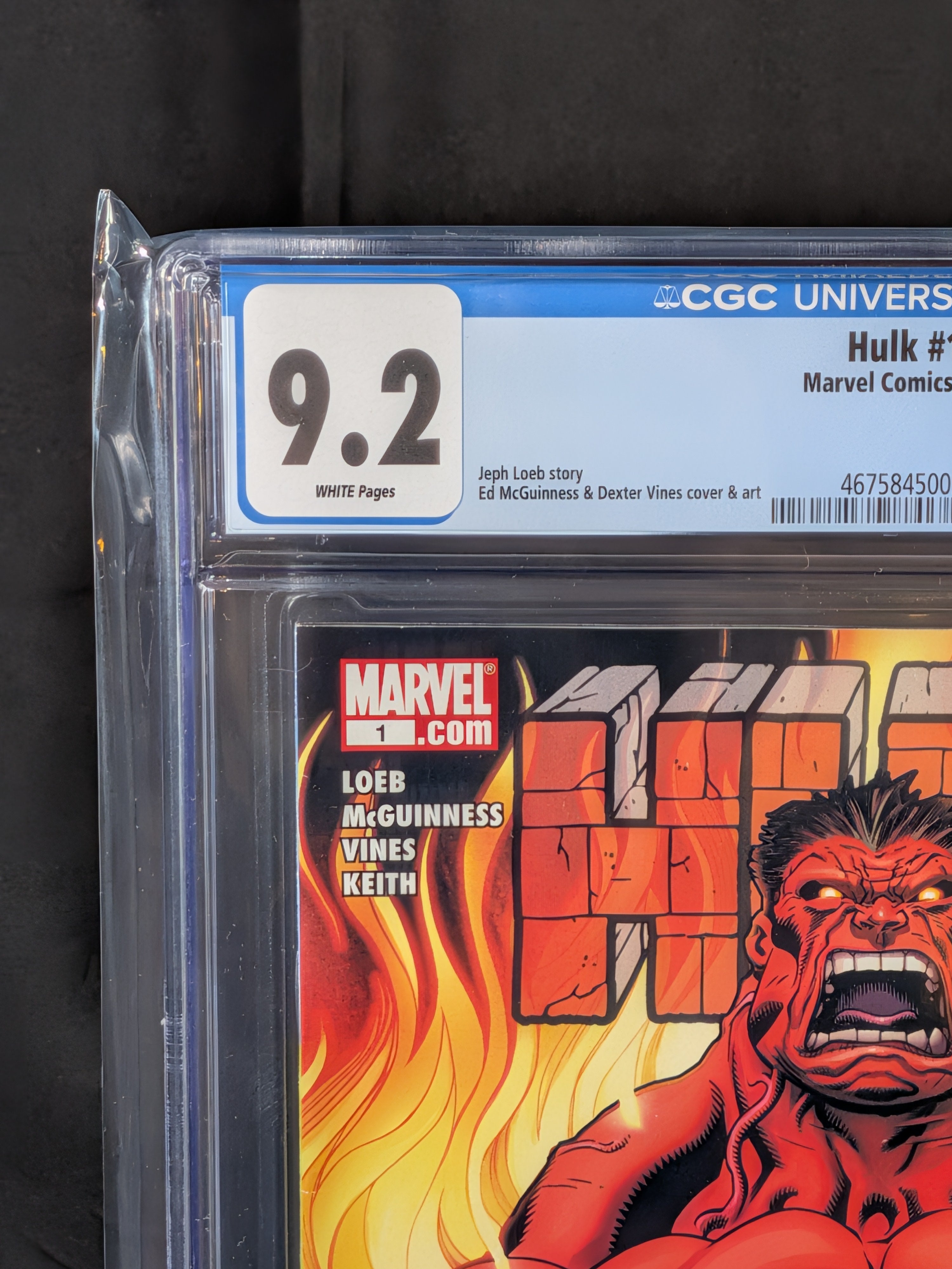 Hulk #1–7 + King-Size Hulk #1 Red Hulk Arc | Hulk #1 CGC 9.2 White Pages