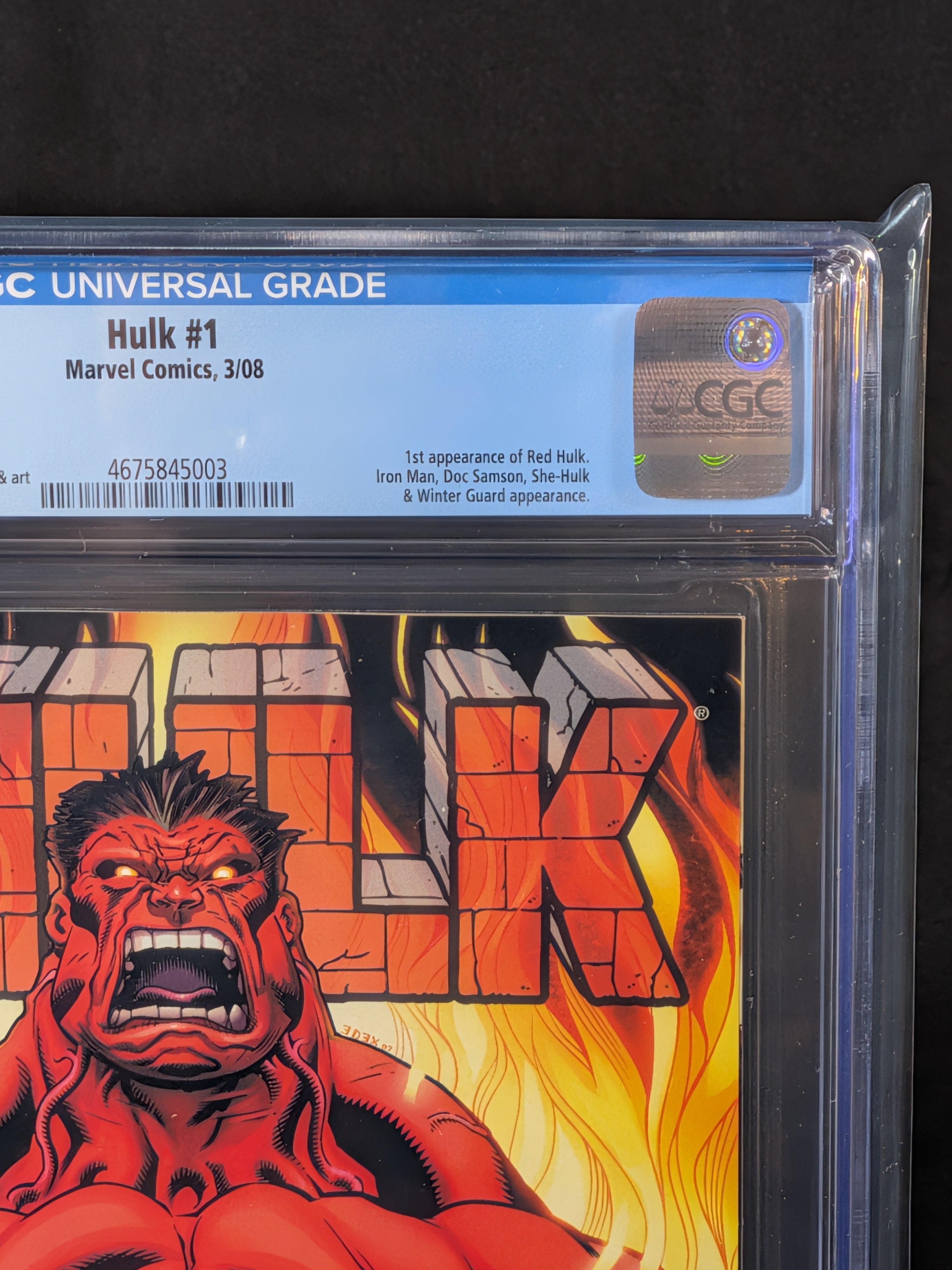 Hulk #1–7 + King-Size Hulk #1 Red Hulk Arc | Hulk #1 CGC 9.2 White Pages