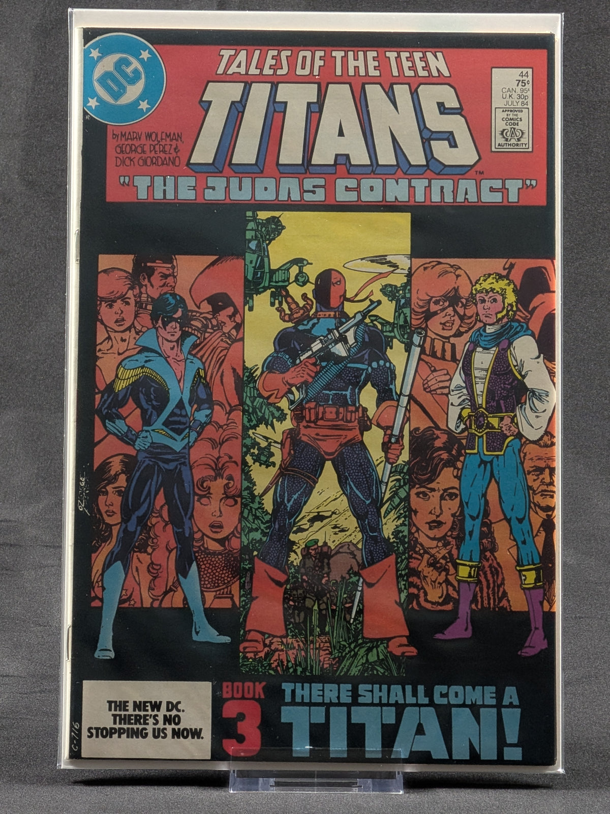 Tales of the Teen Titans #44 – First Appearance of Nightwing – Judas Contract – VF