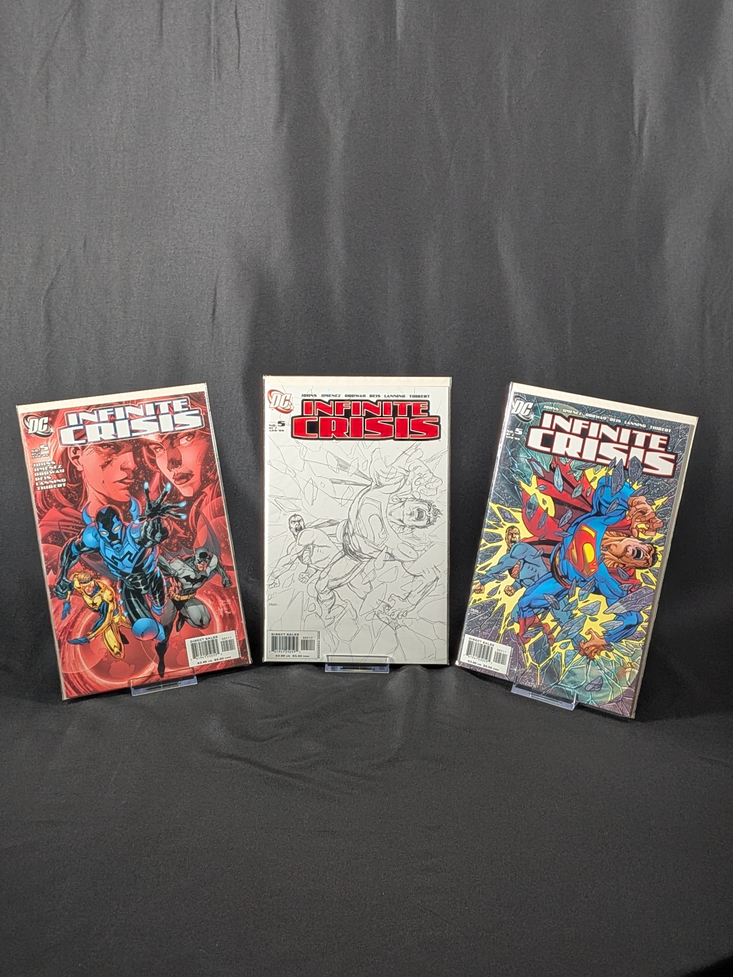 Infinite Crisis #1–7 Complete 21-Comic Collector Lot | Lee & Pérez Covers + 2nd Prints
