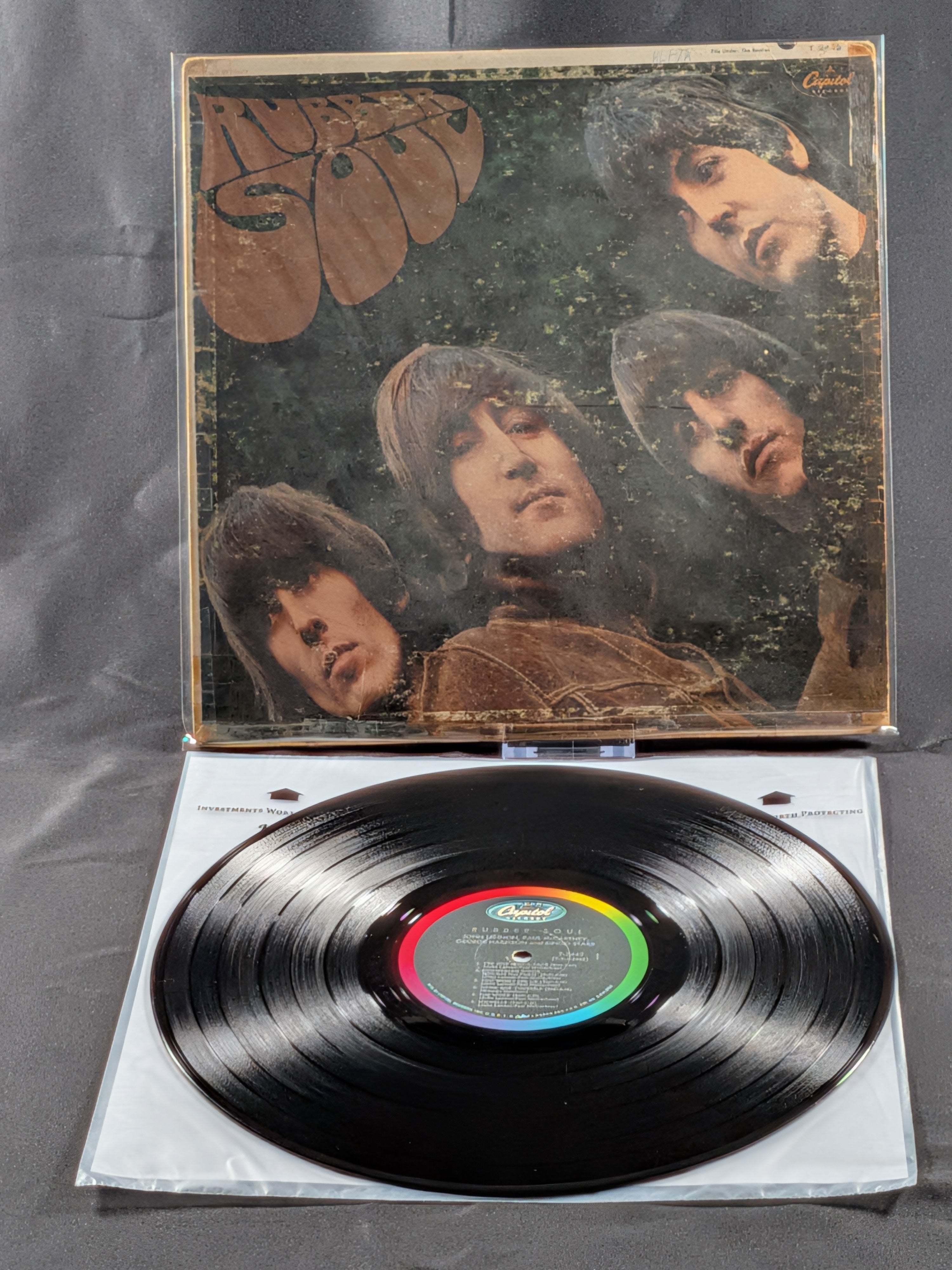 The Beatles — Rubber Soul | 1965 U.S. Mono Scranton LP | Capitol T 2442