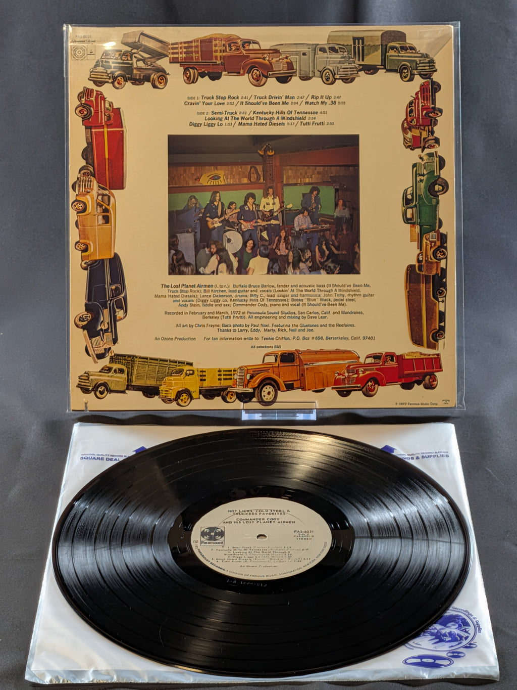 Commander Cody & His Lost Planet Airmen — Three-LP Curated Vinyl Set