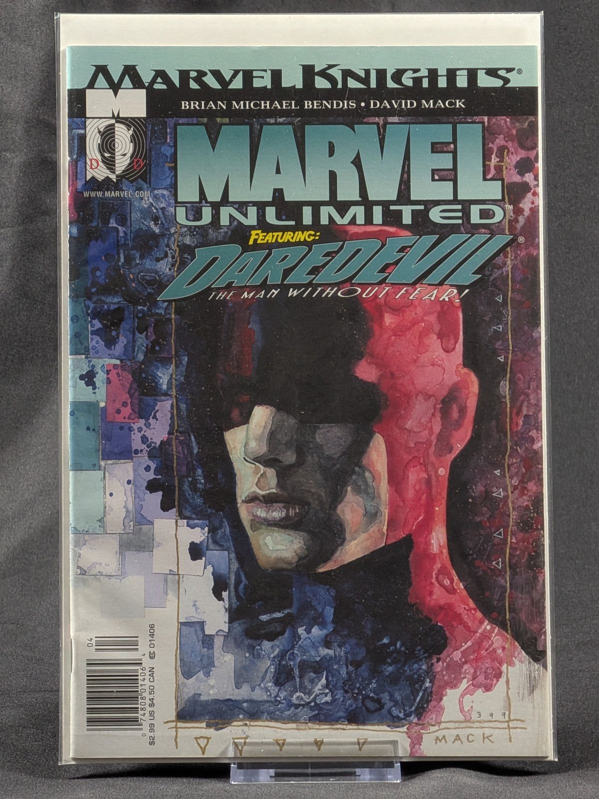 Daredevil Vol. 2 #16–19 “Wake Up” Complete Arc | Bendis/Mack | Newsstand Variants