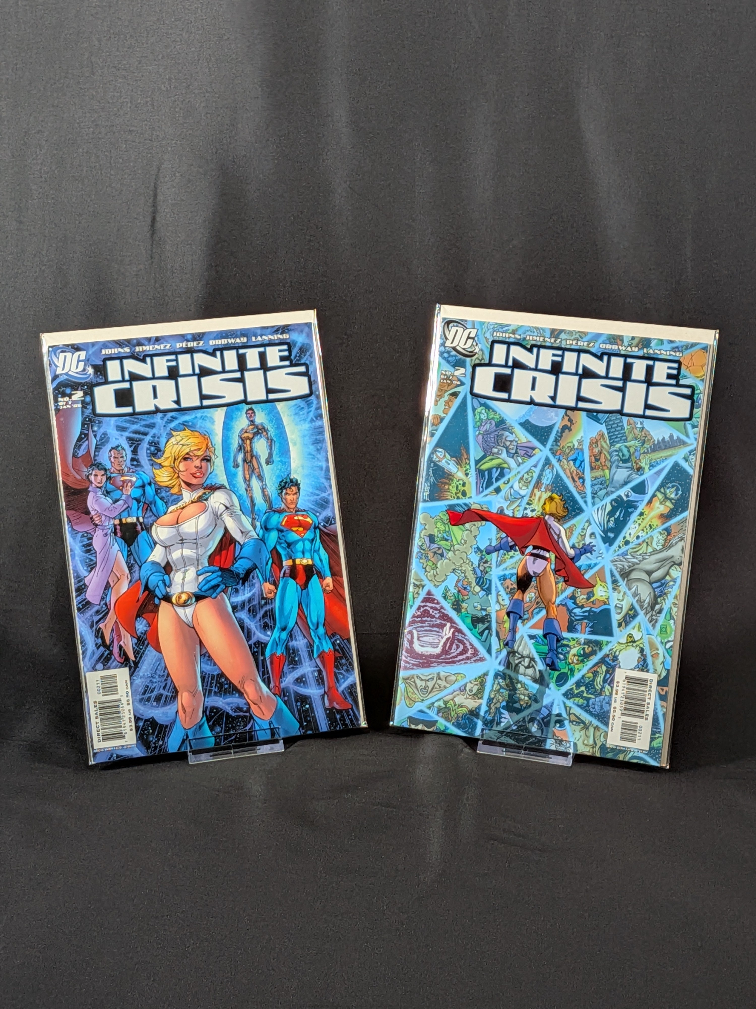 Infinite Crisis #1–7 Complete 21-Comic Collector Lot | Lee & Pérez Covers + 2nd Prints